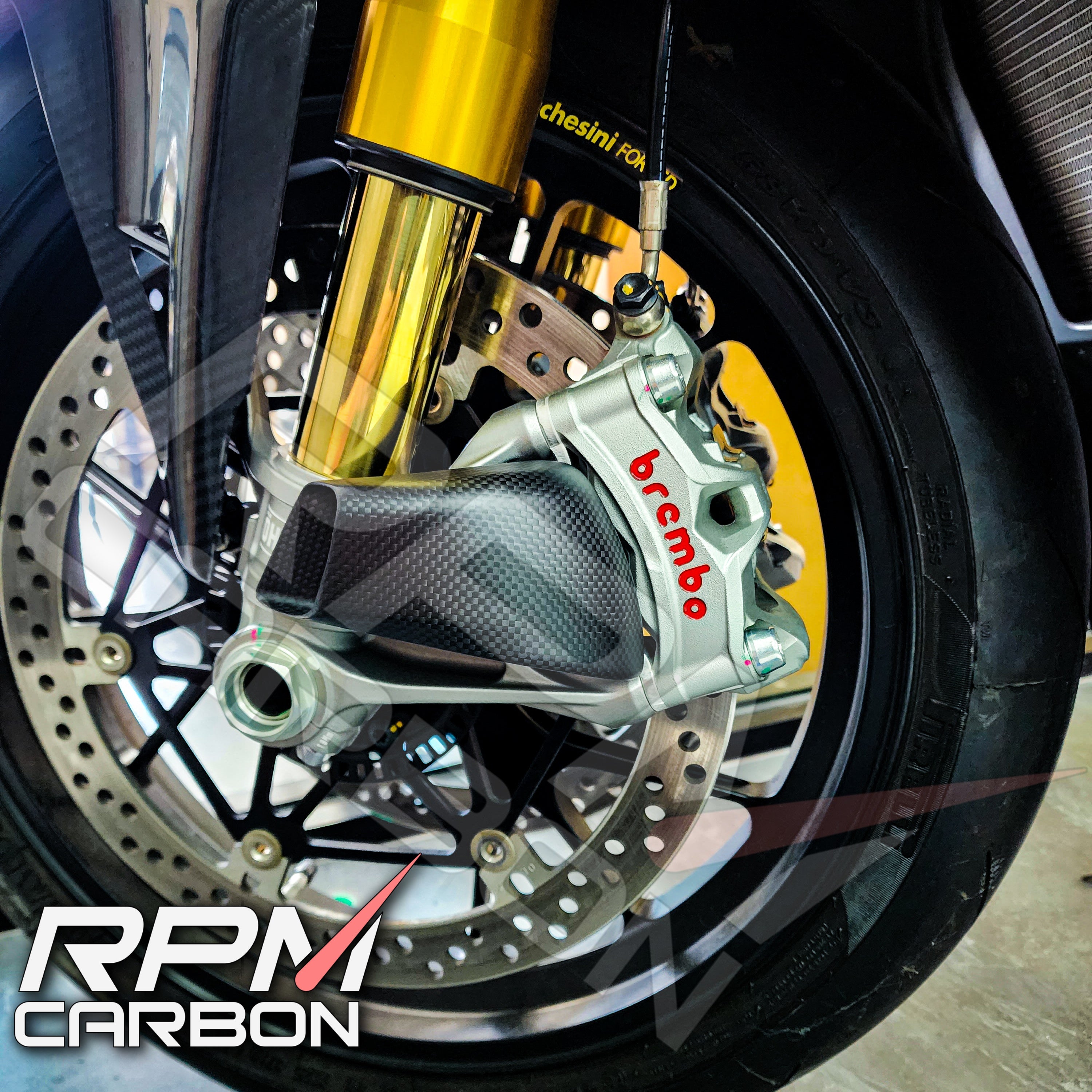 Ducati Panigale Brake Brake Caliper Cooler Air Duct