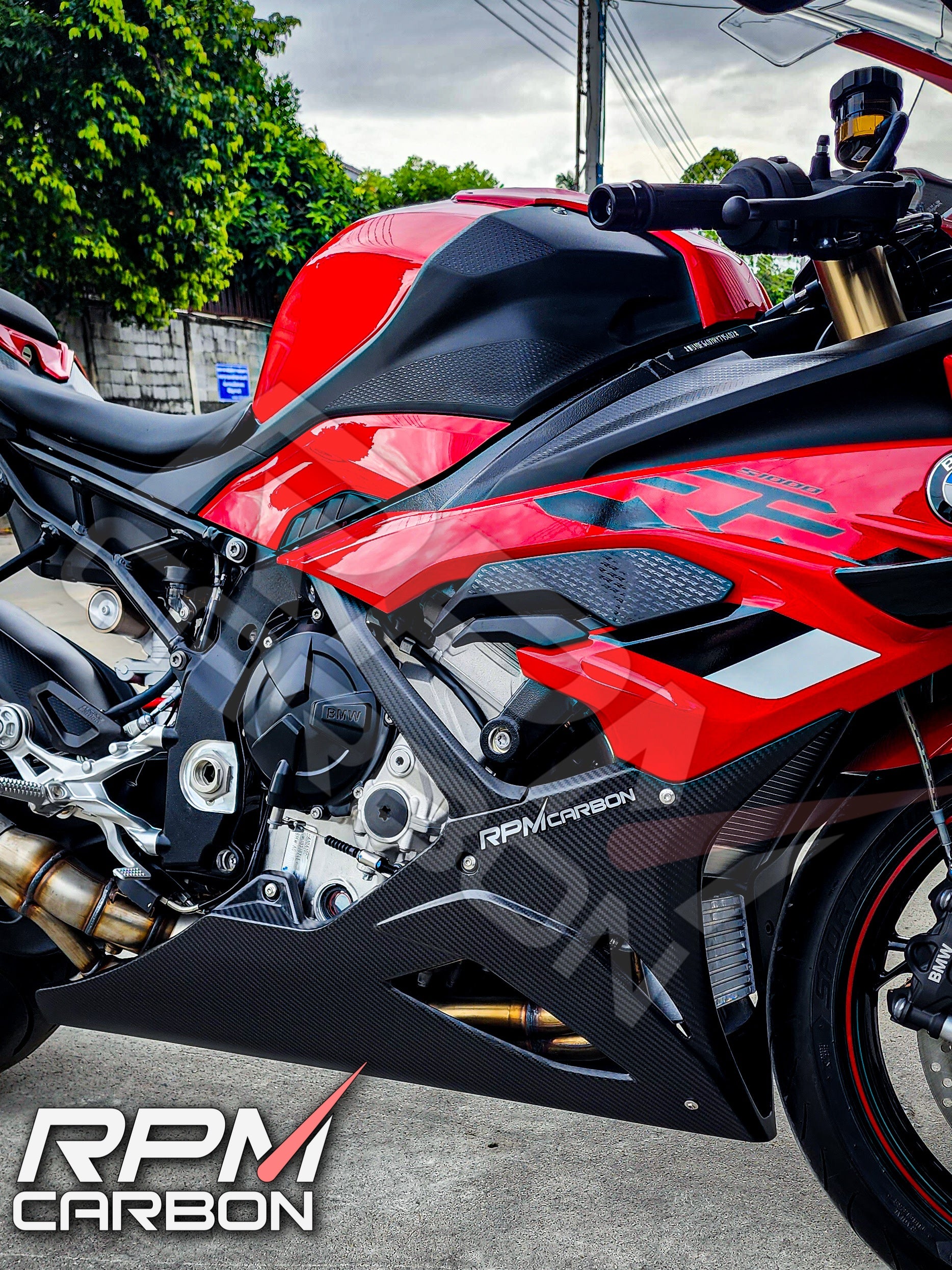 BMW S1000RR Carbon Fiber Belly Pan