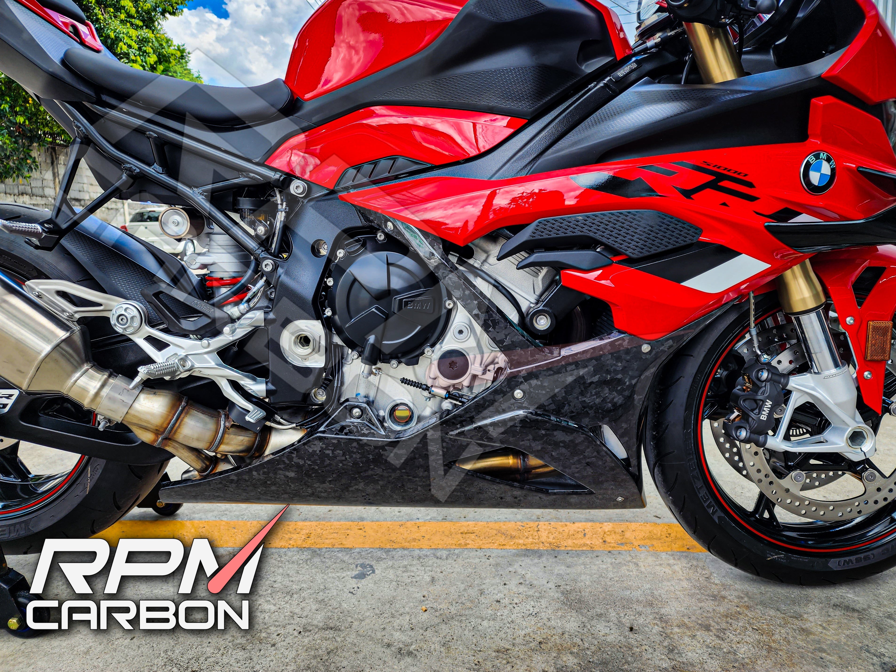 BMW S1000RR Carbon Fiber Belly Pan