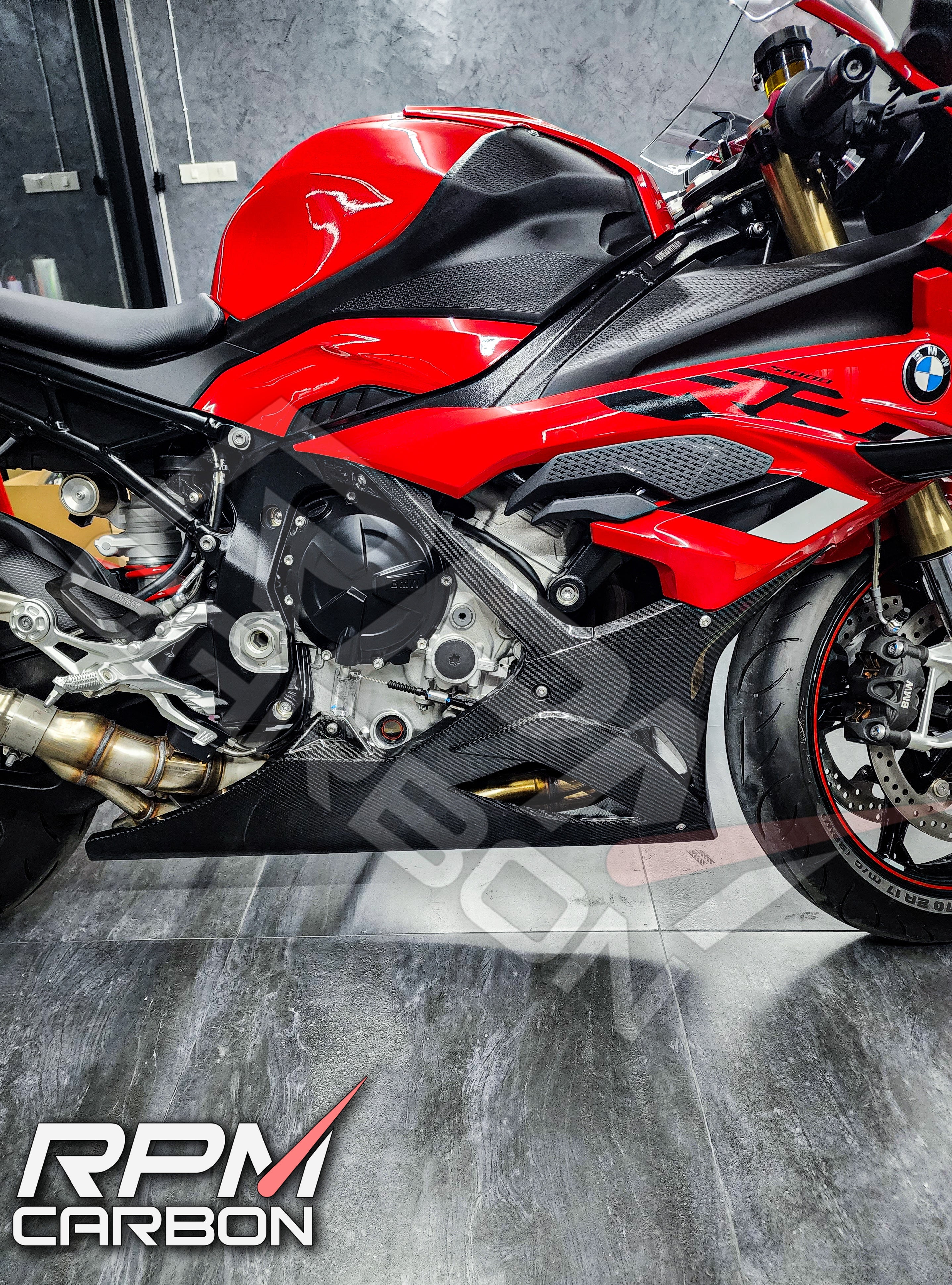 BMW S1000RR Carbon Fiber Belly Pan