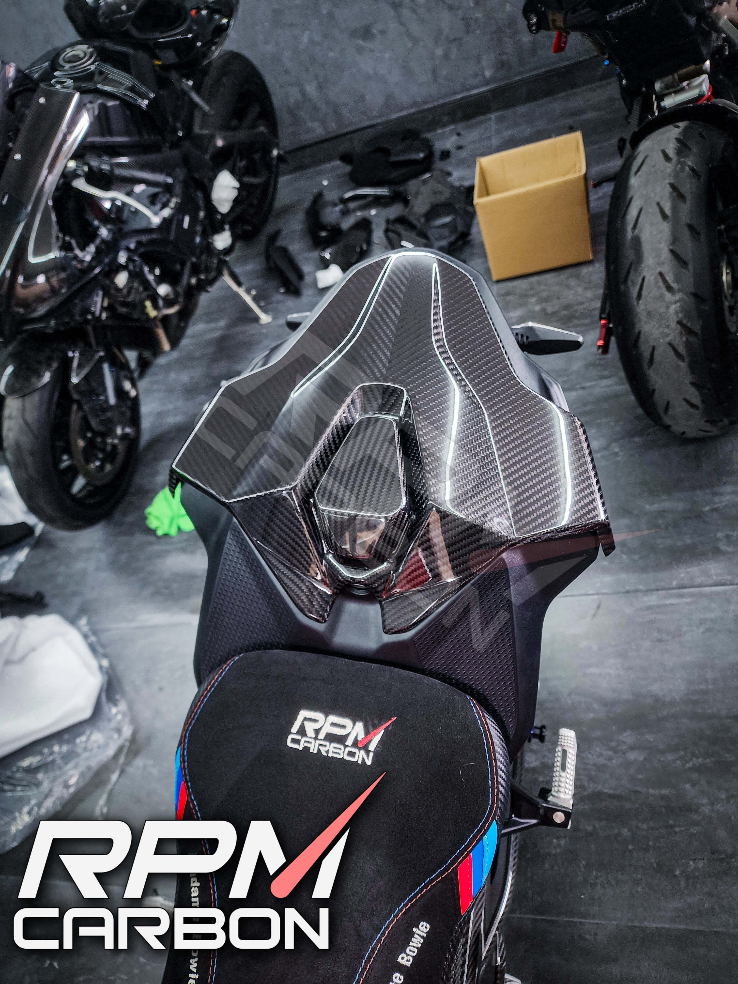BMW S1000RR Carbon Fiber Rear Seat Cover Cowl
