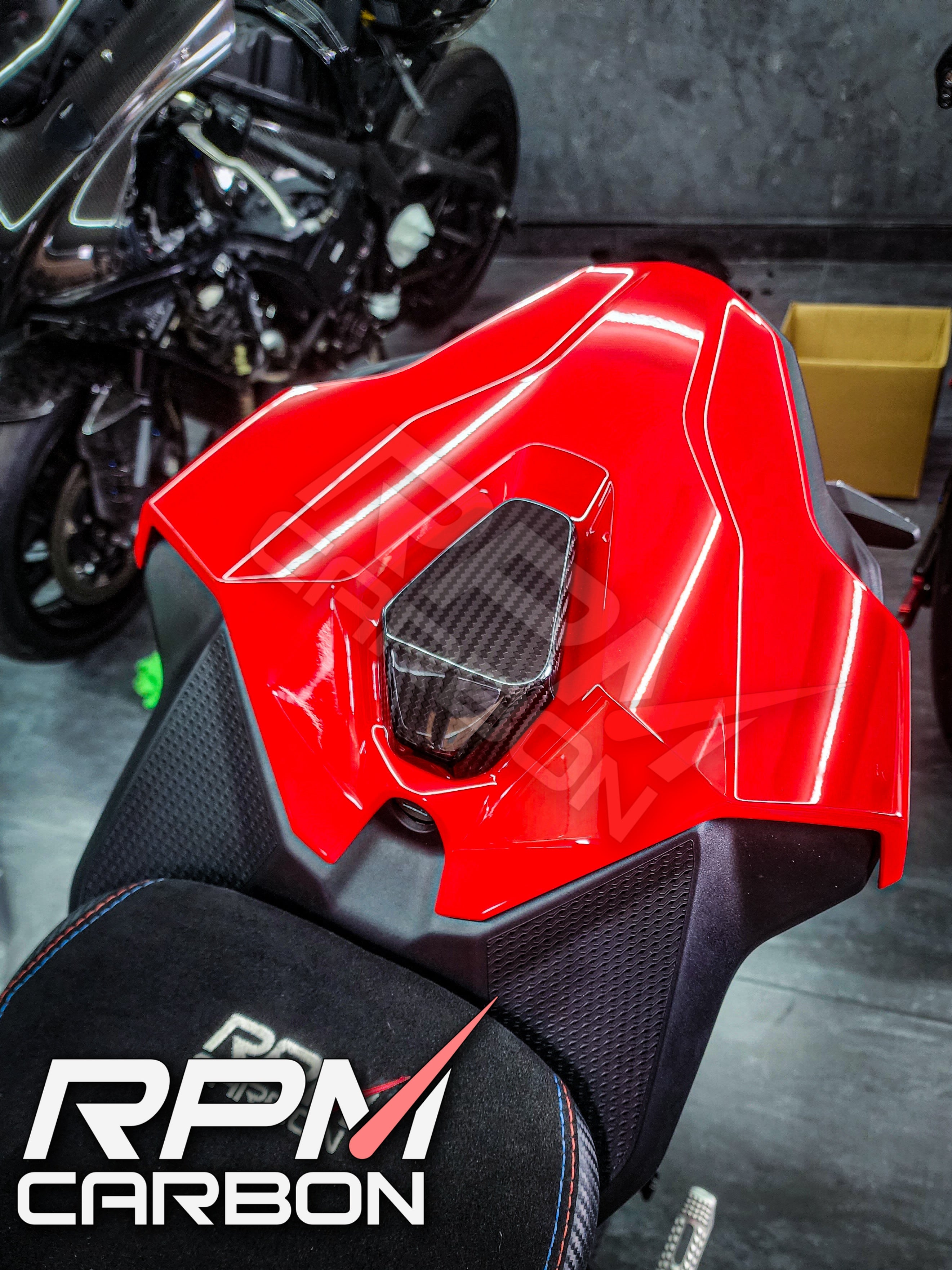 BMW S1000RR Carbon Fiber Small Seat Cover Piece Panel