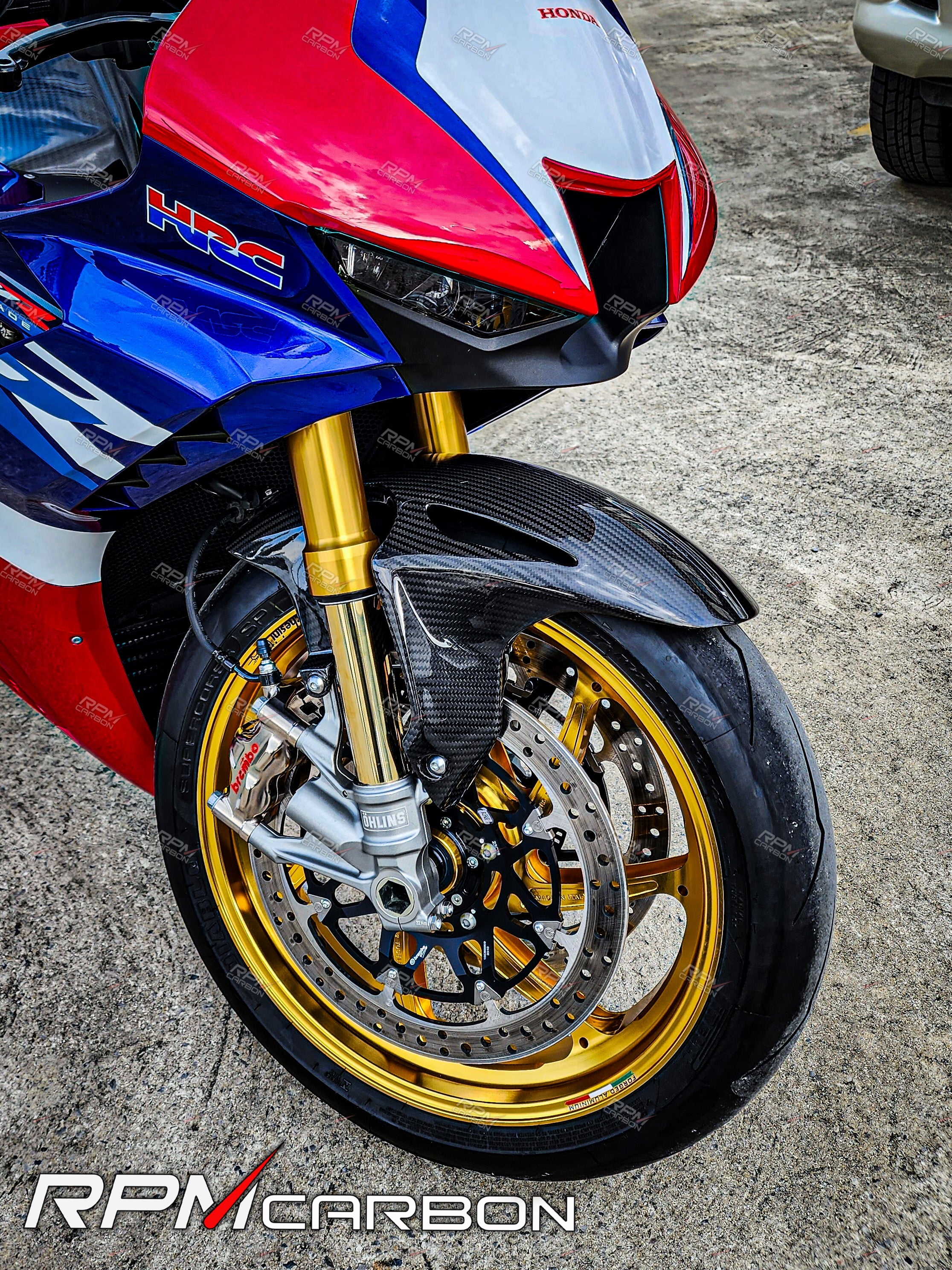 Honda CBR1000RR-R Carbonfaser-Kotflügel vorne Hugger Kotflügel