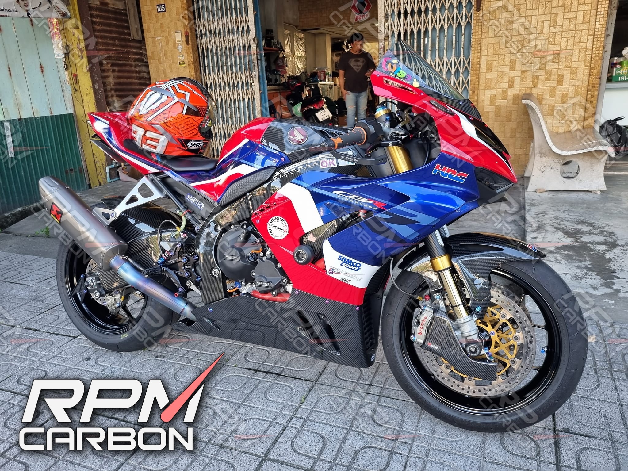 Honda CBR1000RR-R Carbon Fiber Belly Pan Lower Side Fairings (Read Description)