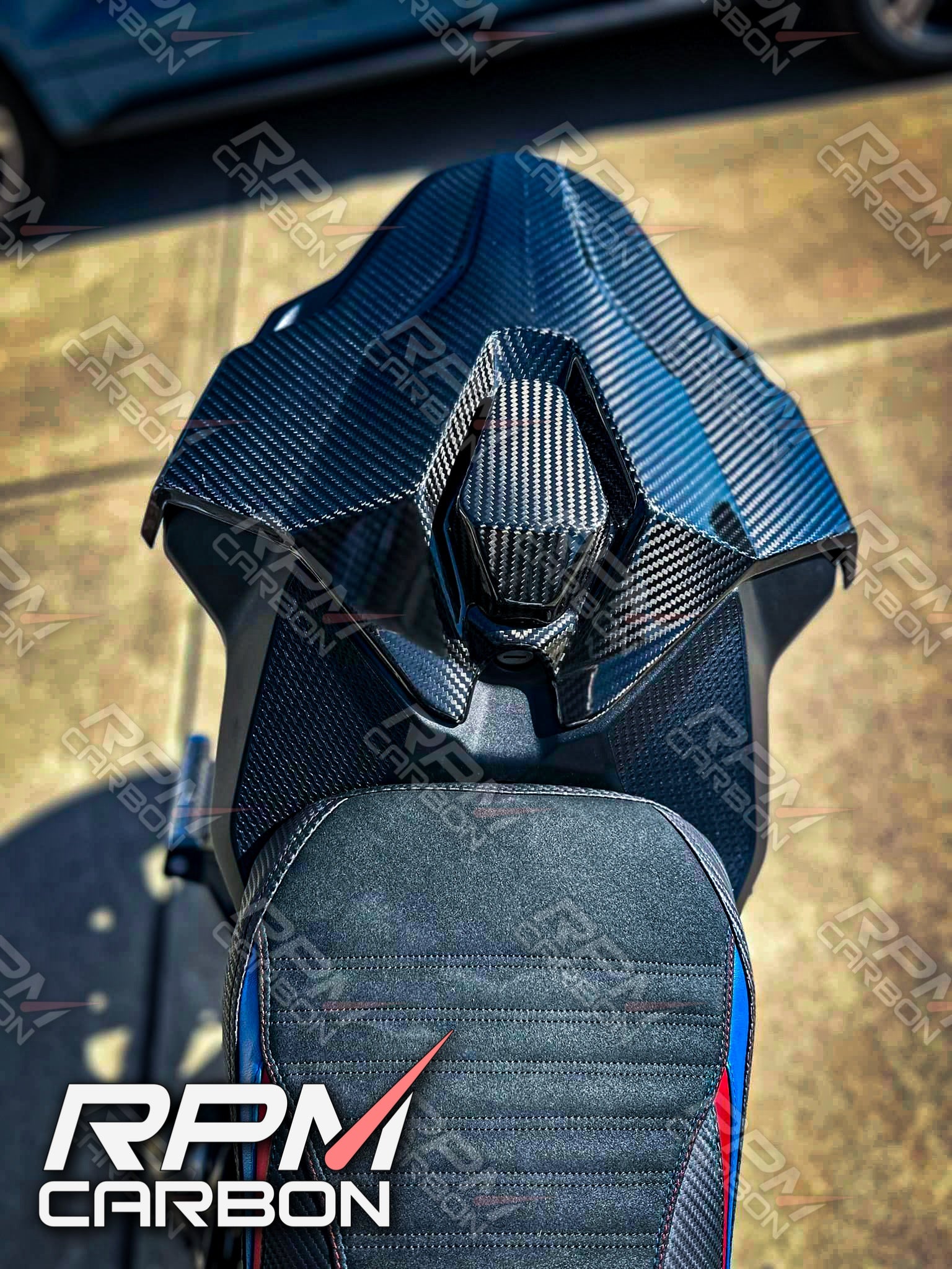 BMW S1000RR Carbon Fiber Rear Seat Cover Cowl