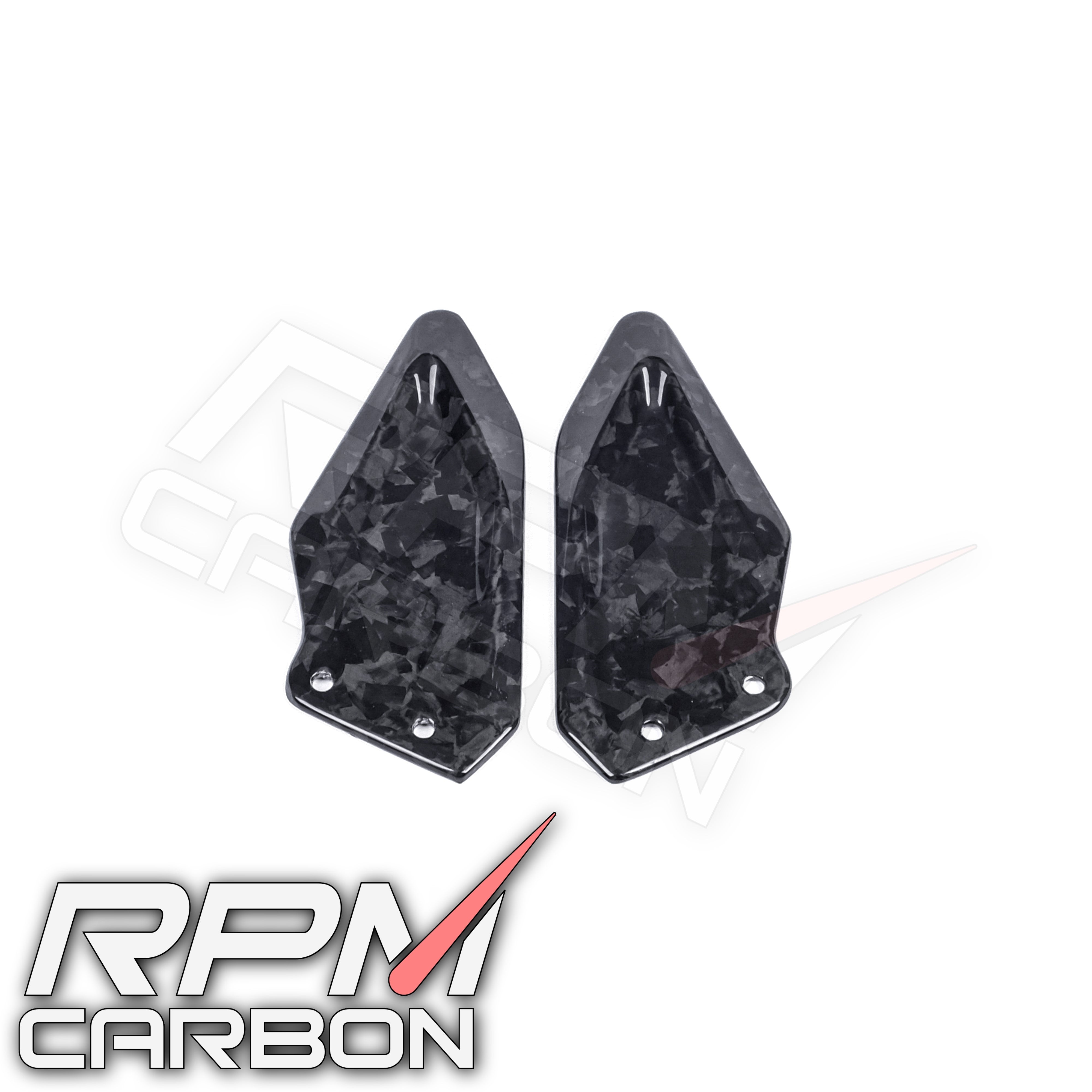 BMW S1000RR M1000RR M Rearset Carbon Fiber Heel Guards (Read Description)