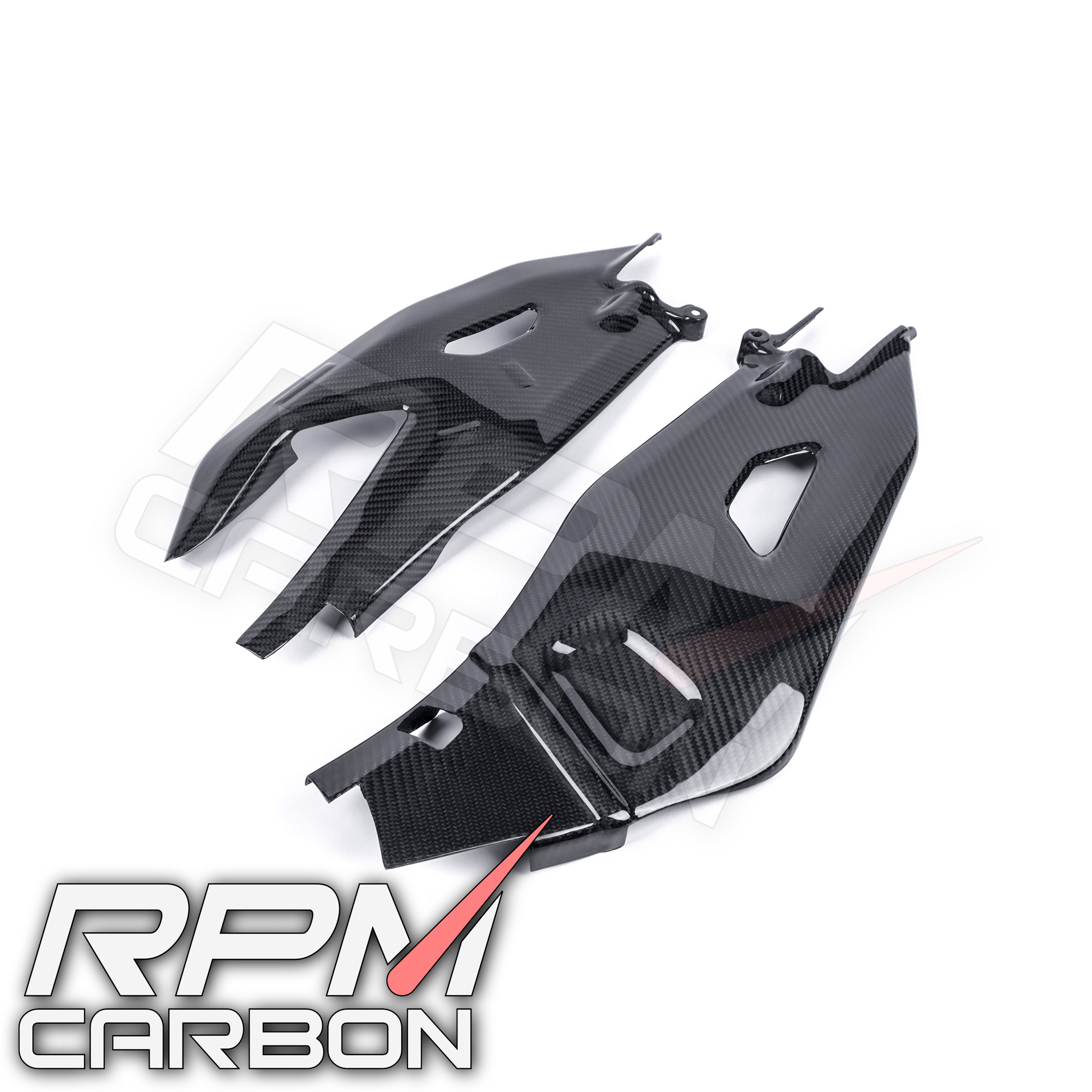 Yamaha R1 MT-10 Carbon Fiber Swingarm Covers Protectors