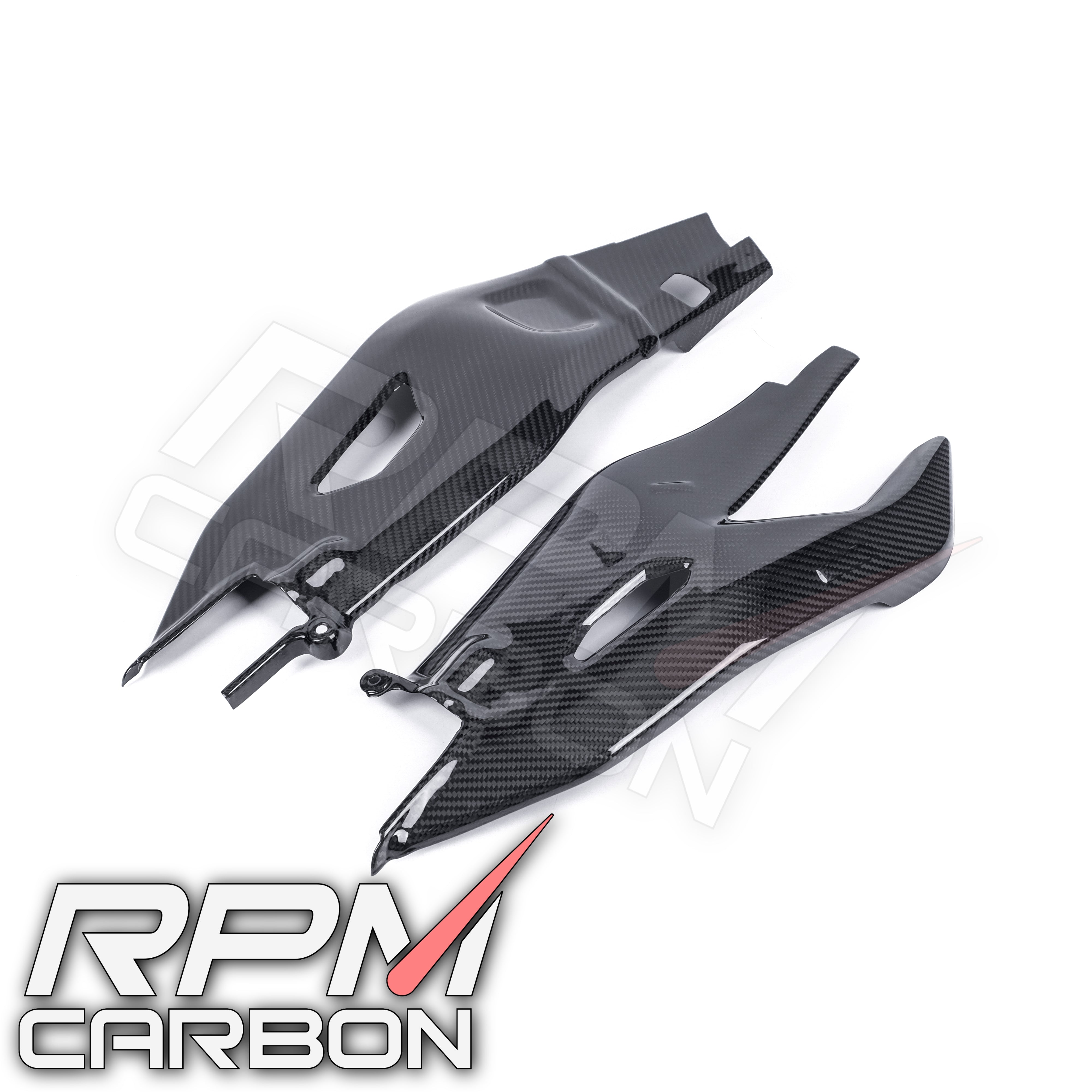 Yamaha R1 MT-10 Carbon Fiber Swingarm Covers Protectors