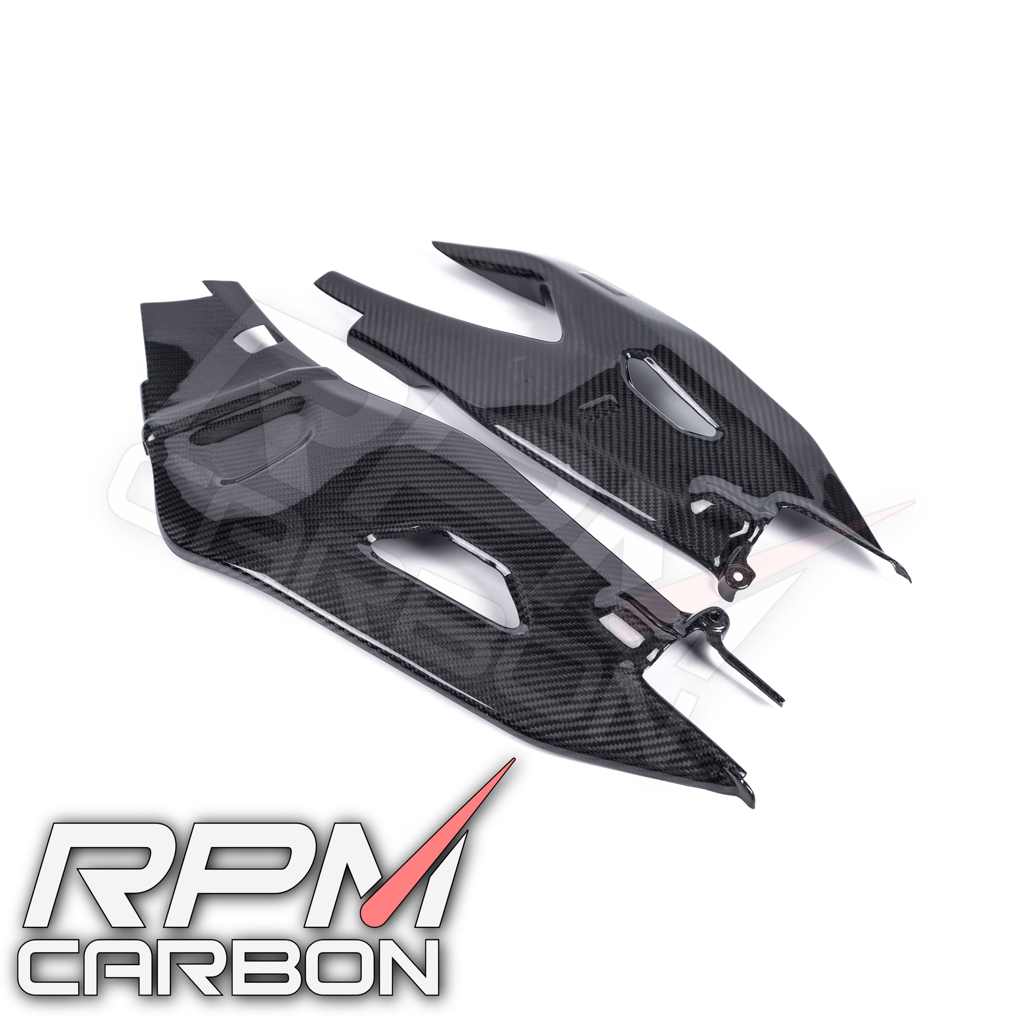 Yamaha R1 MT-10 Carbon Fiber Swingarm Covers Protectors