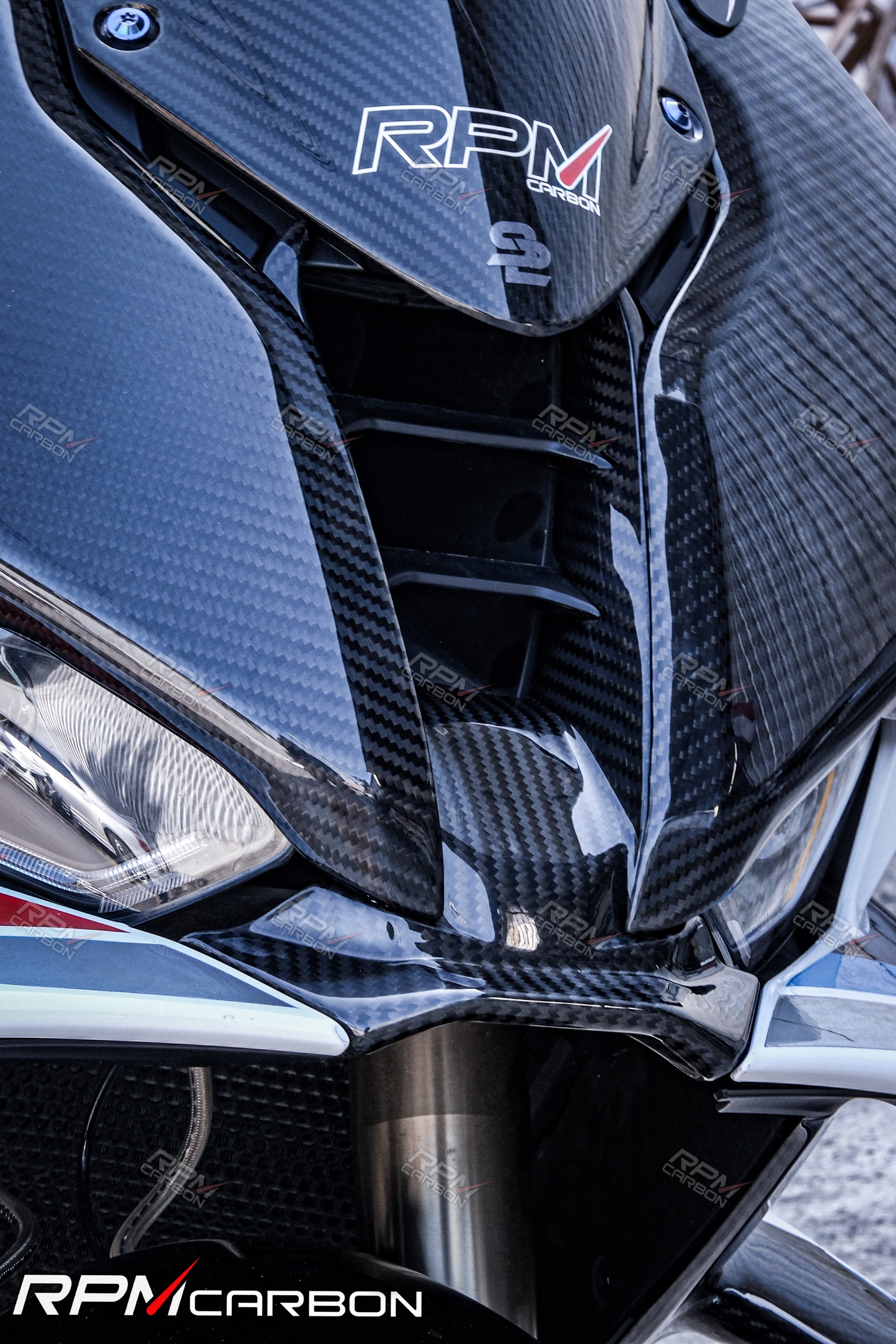 BMW S1000RR Carbon Air Intake Cover
