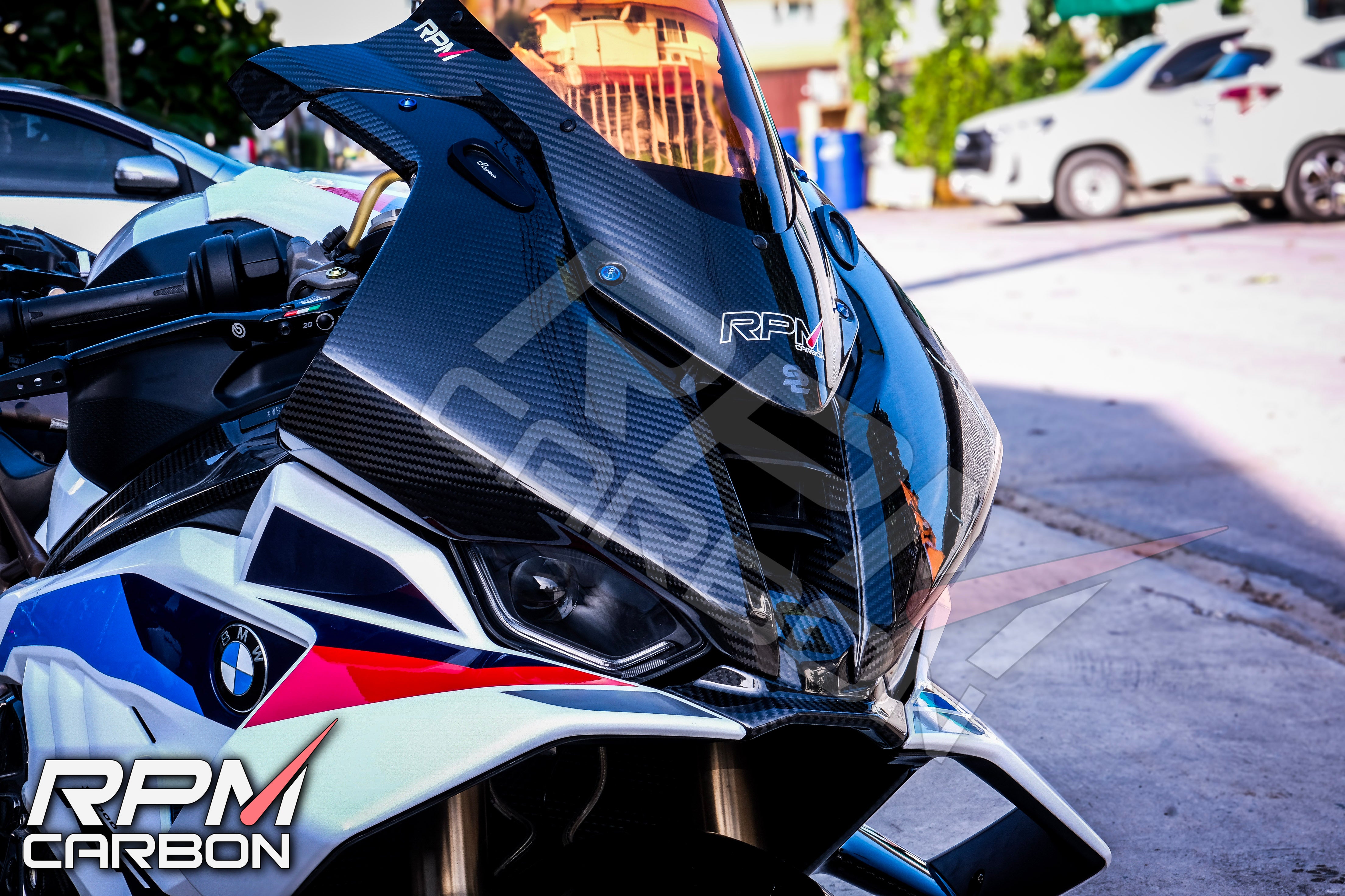 BMW S1000RR Carbon Fiber Front Fairing Panels