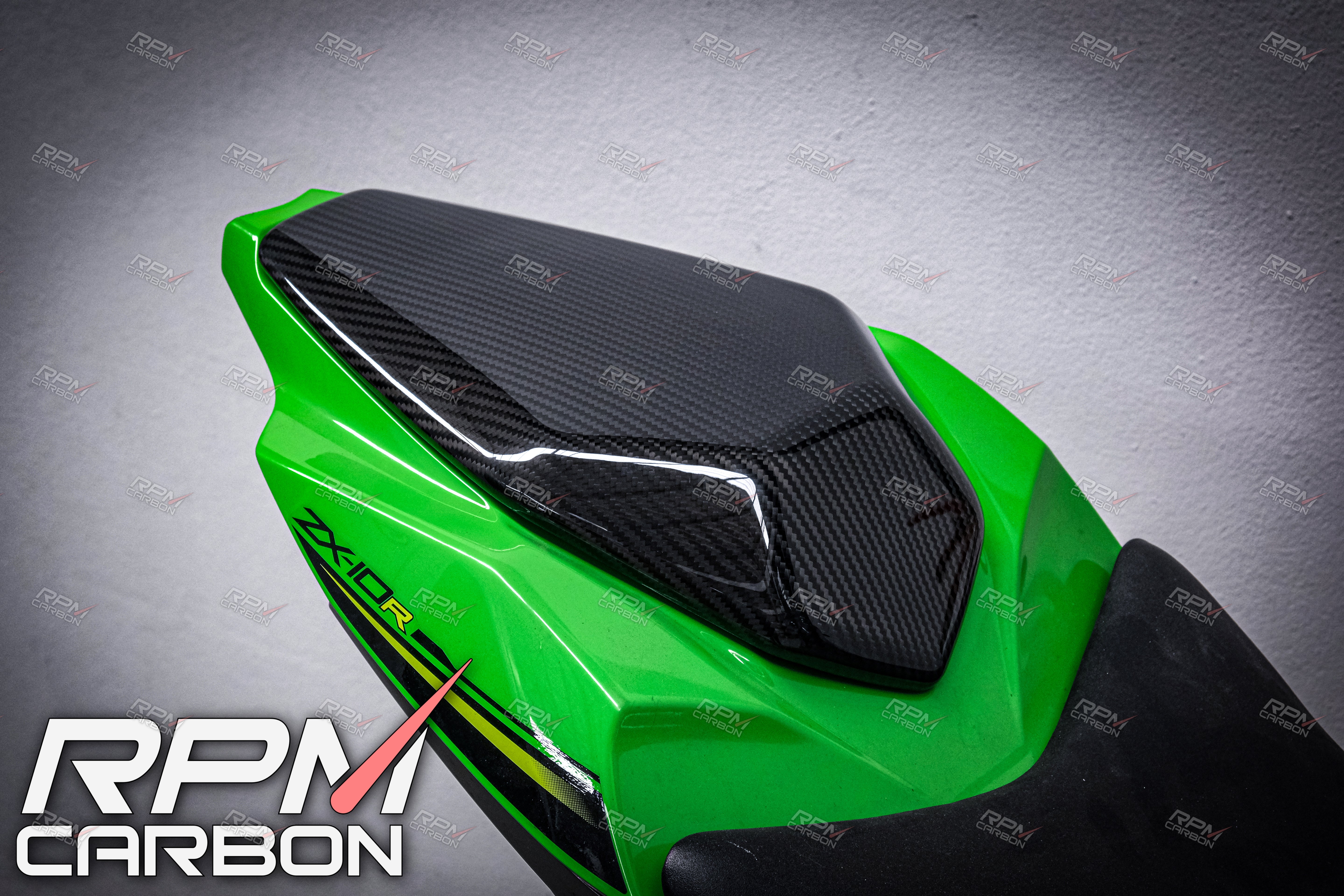 Kawasaki ZX-10R Carbon Fiber Rear Seat Cover
