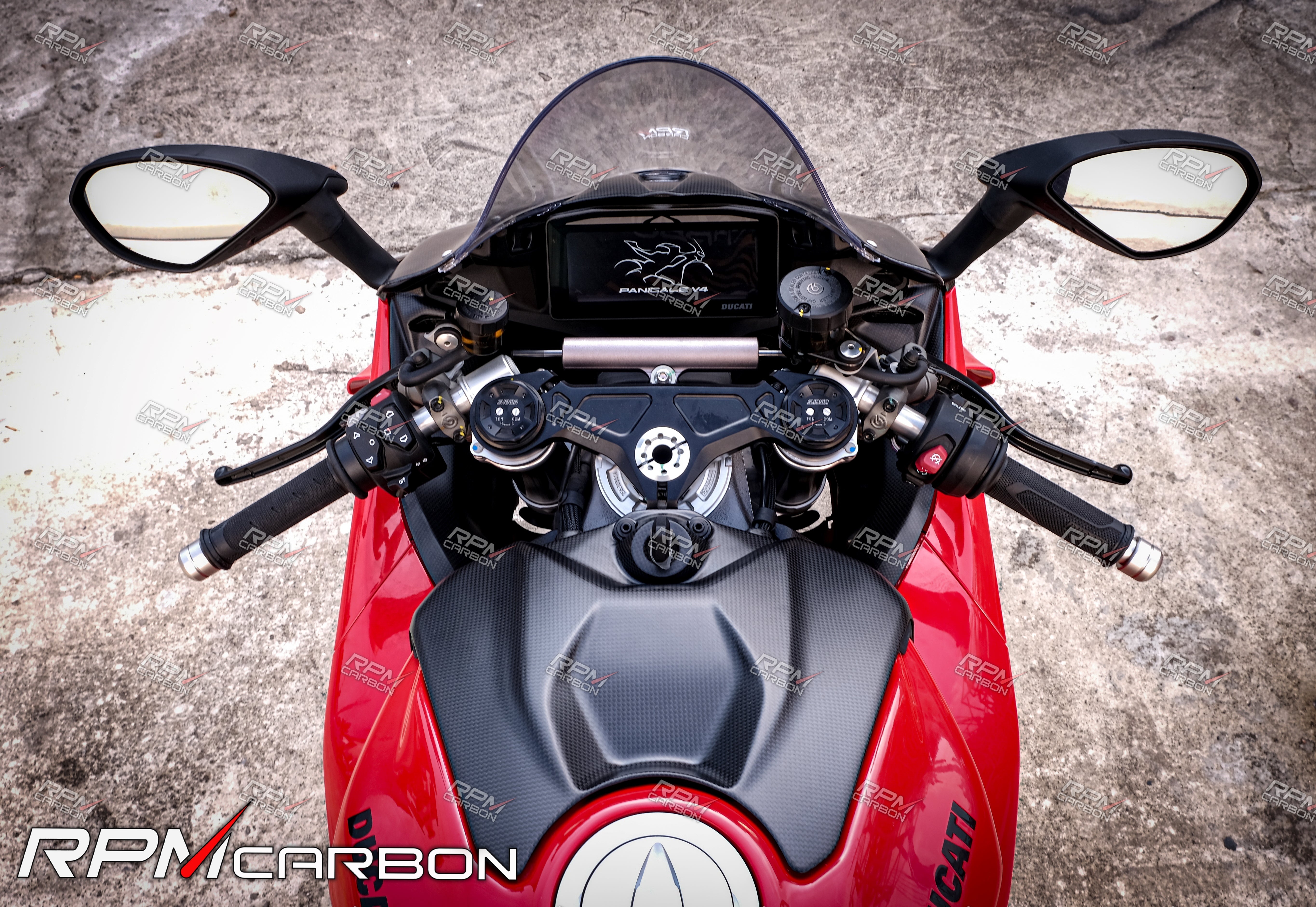 Ducati Panigale V4 Carbon Battery Airbox Cover