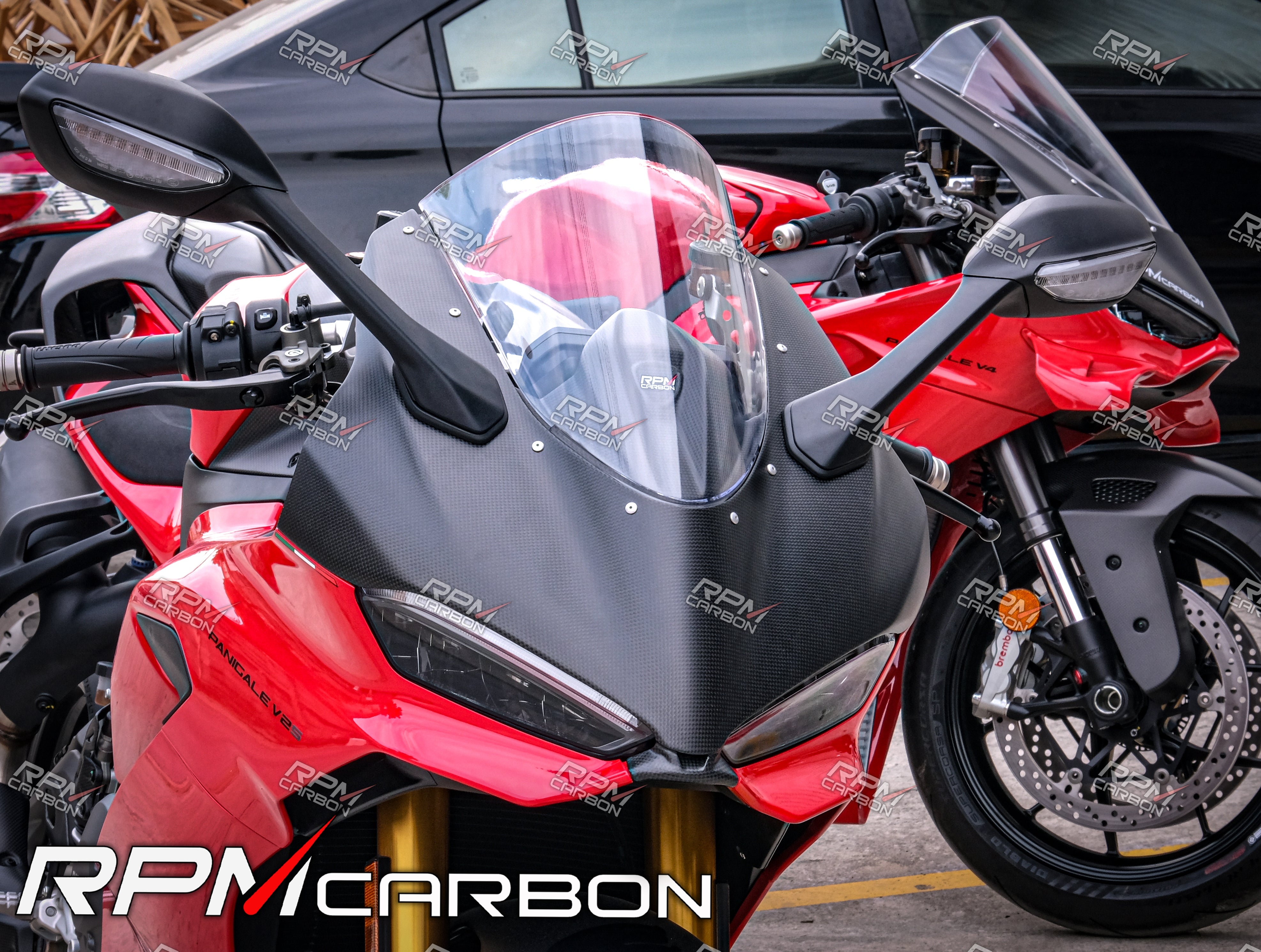 Ducati Panigale V2 Carbon Front Fairing