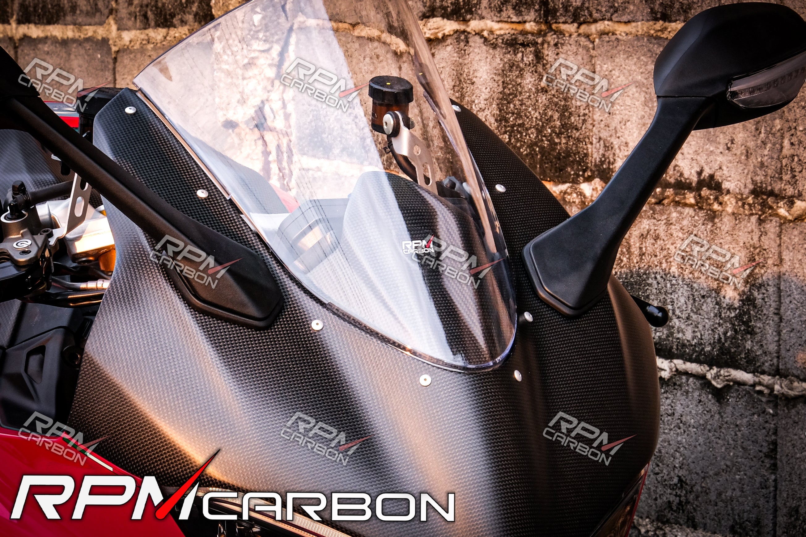 Ducati Panigale V2 Carbon Dash Cover