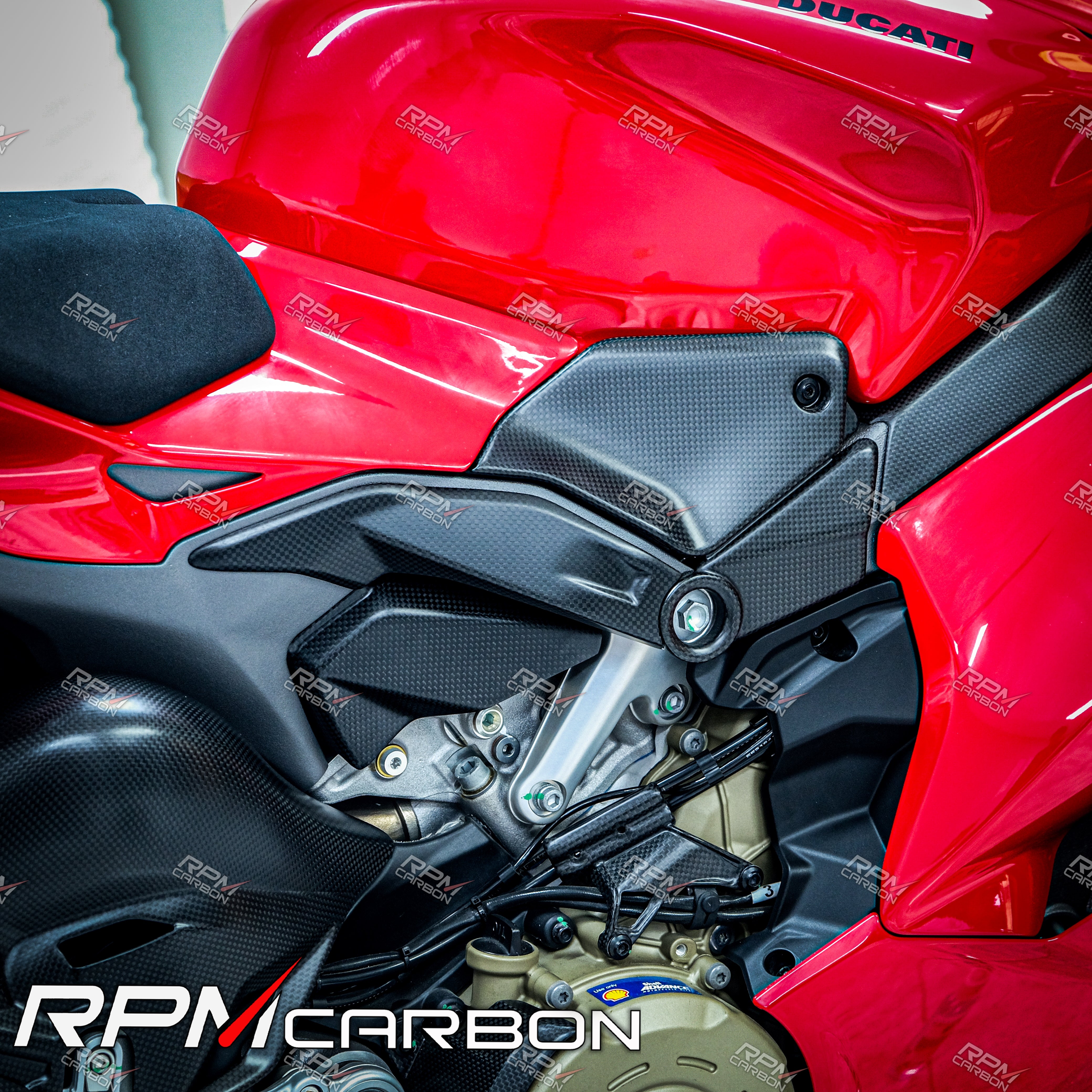 Ducati Panigale V4 / Streetfighter V4 Carbon Sub-Frame Side Cover