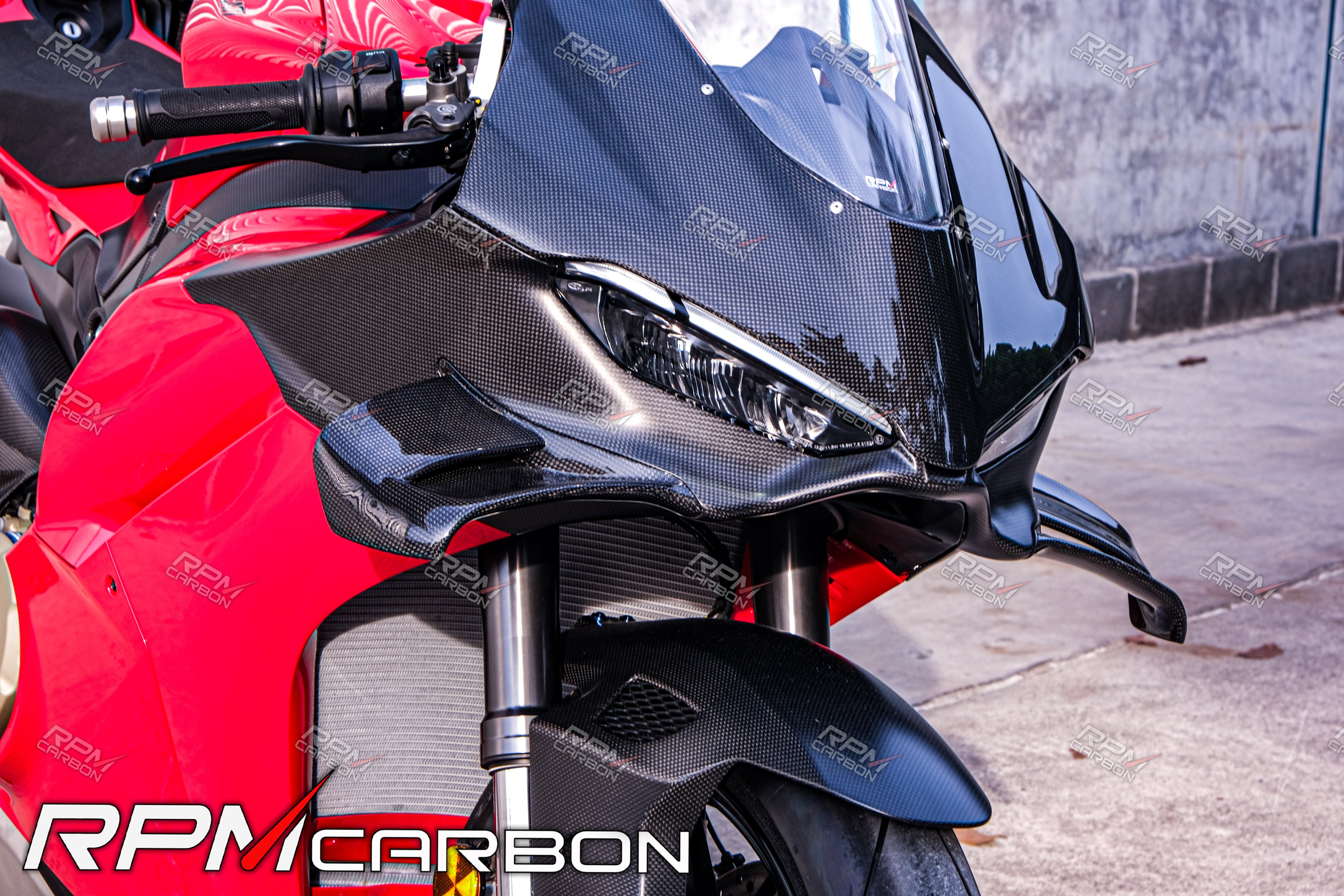 Ducati Panigale V4 Carbon Lower Front Fairing