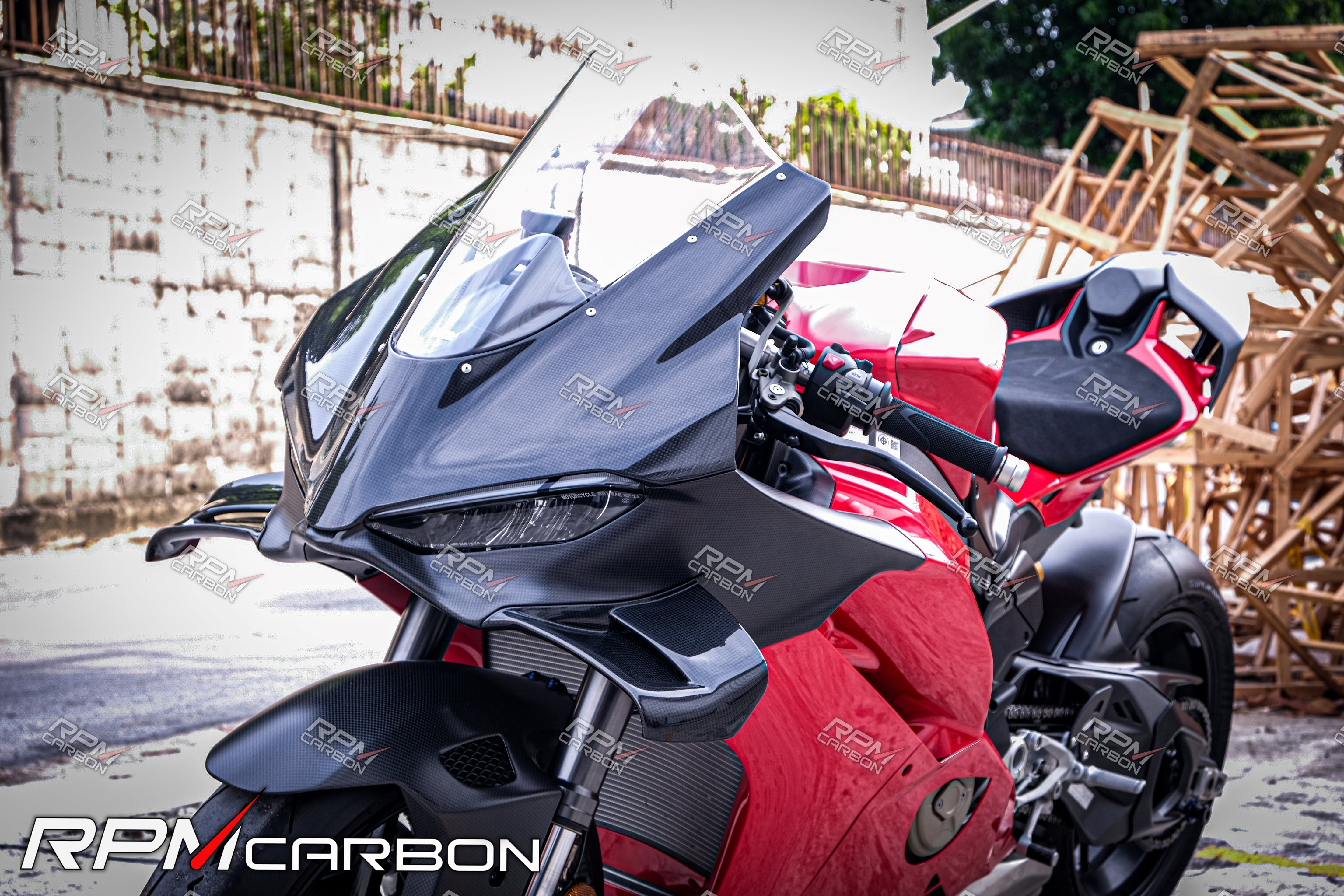 Ducati Panigale V4 Carbon Lower Front Fairing