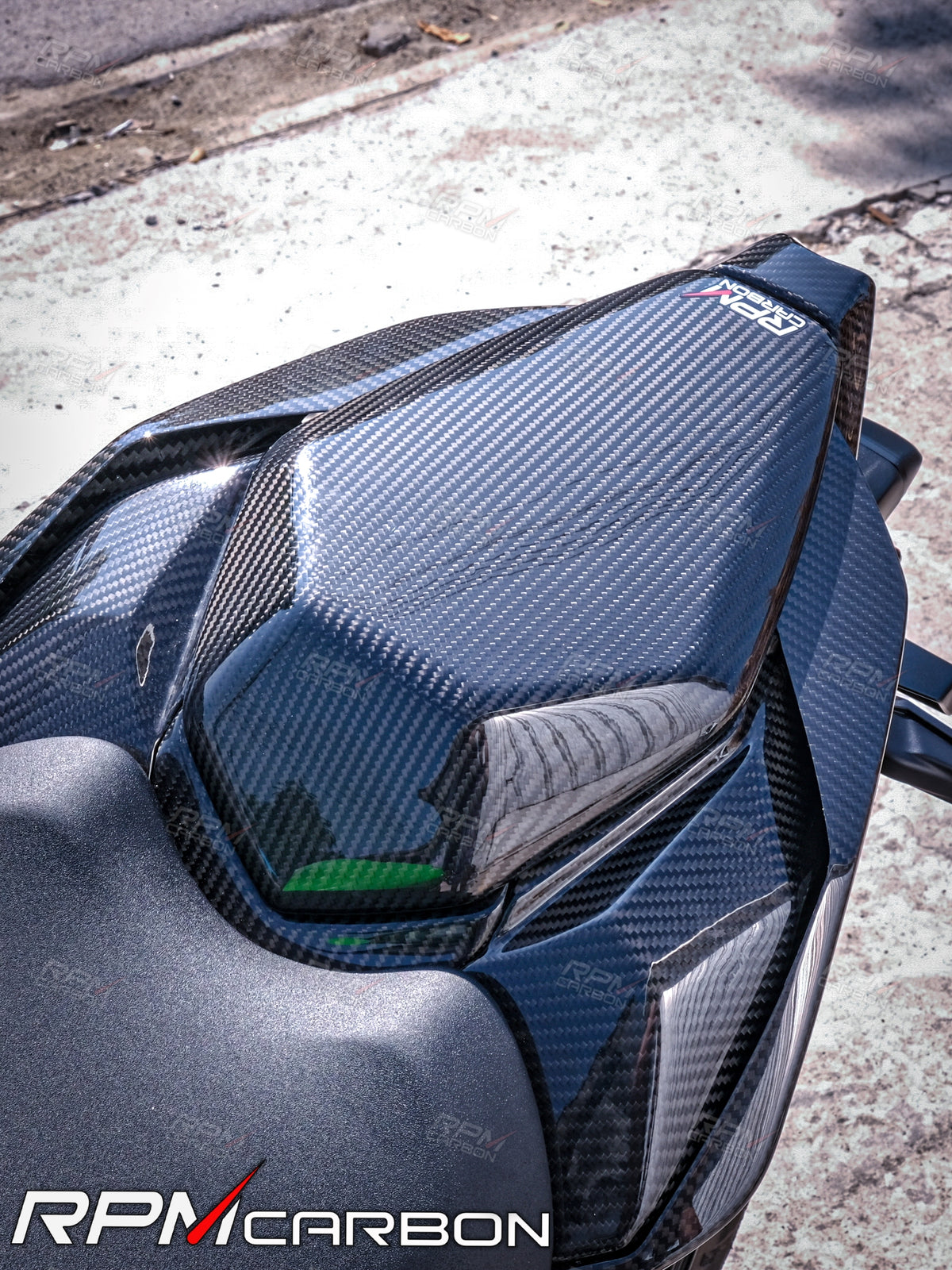 Kawasaki ZX-10R Copertura Sella Posteriore in Fibra di Carbonio