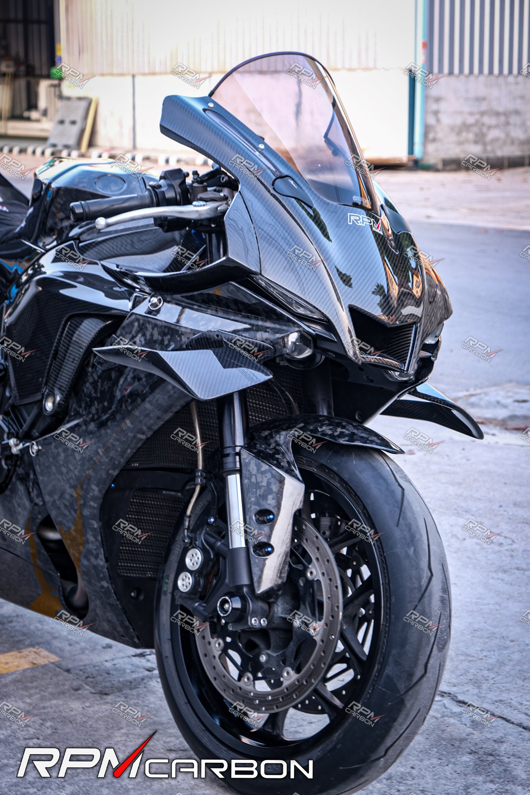 Yamaha R1 R1M 2020+ Carbon Fiber Front Fairing Cowl