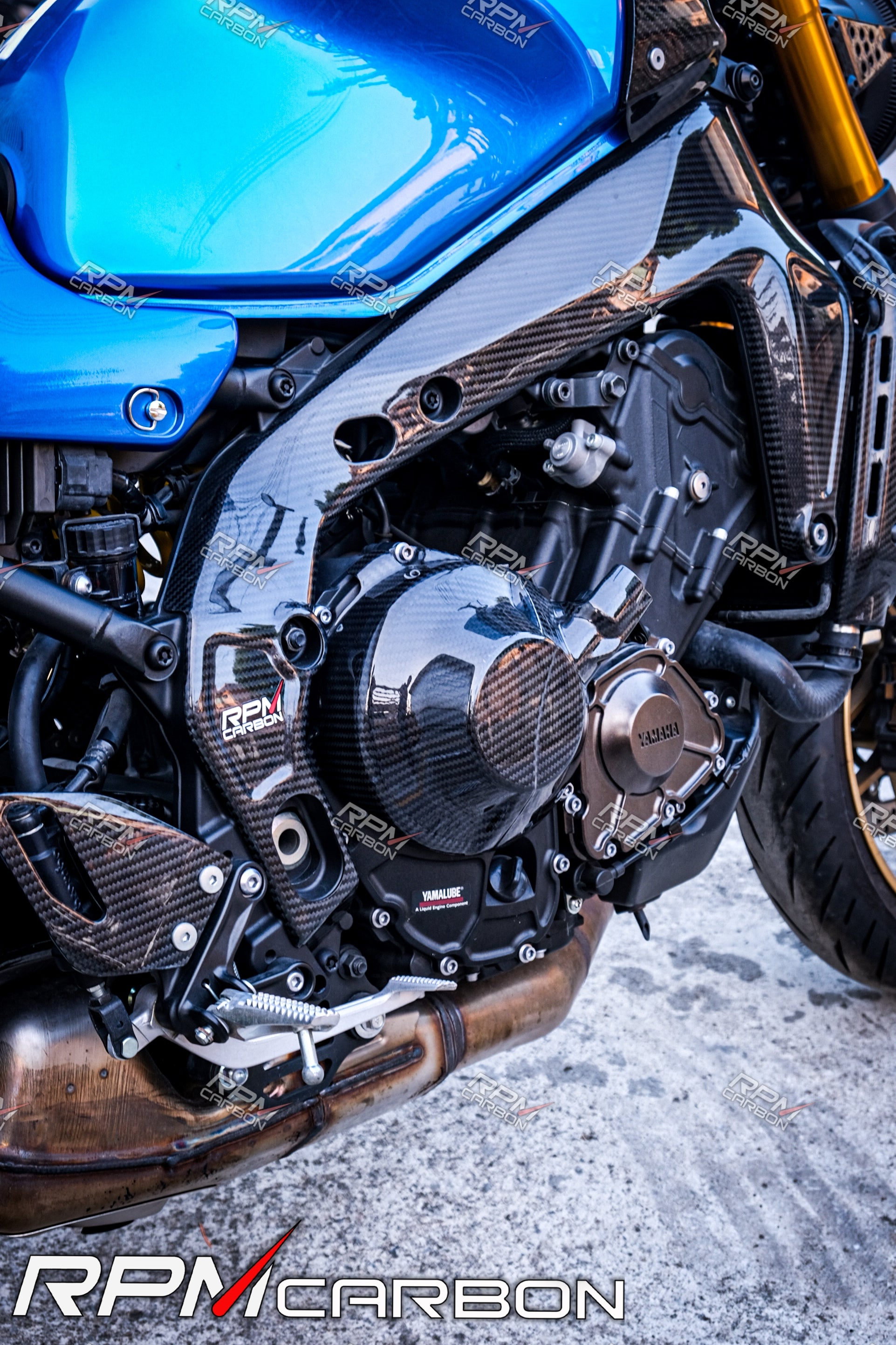 Yamaha XSR900 MT-09 Carbon Fiber Engine Cover