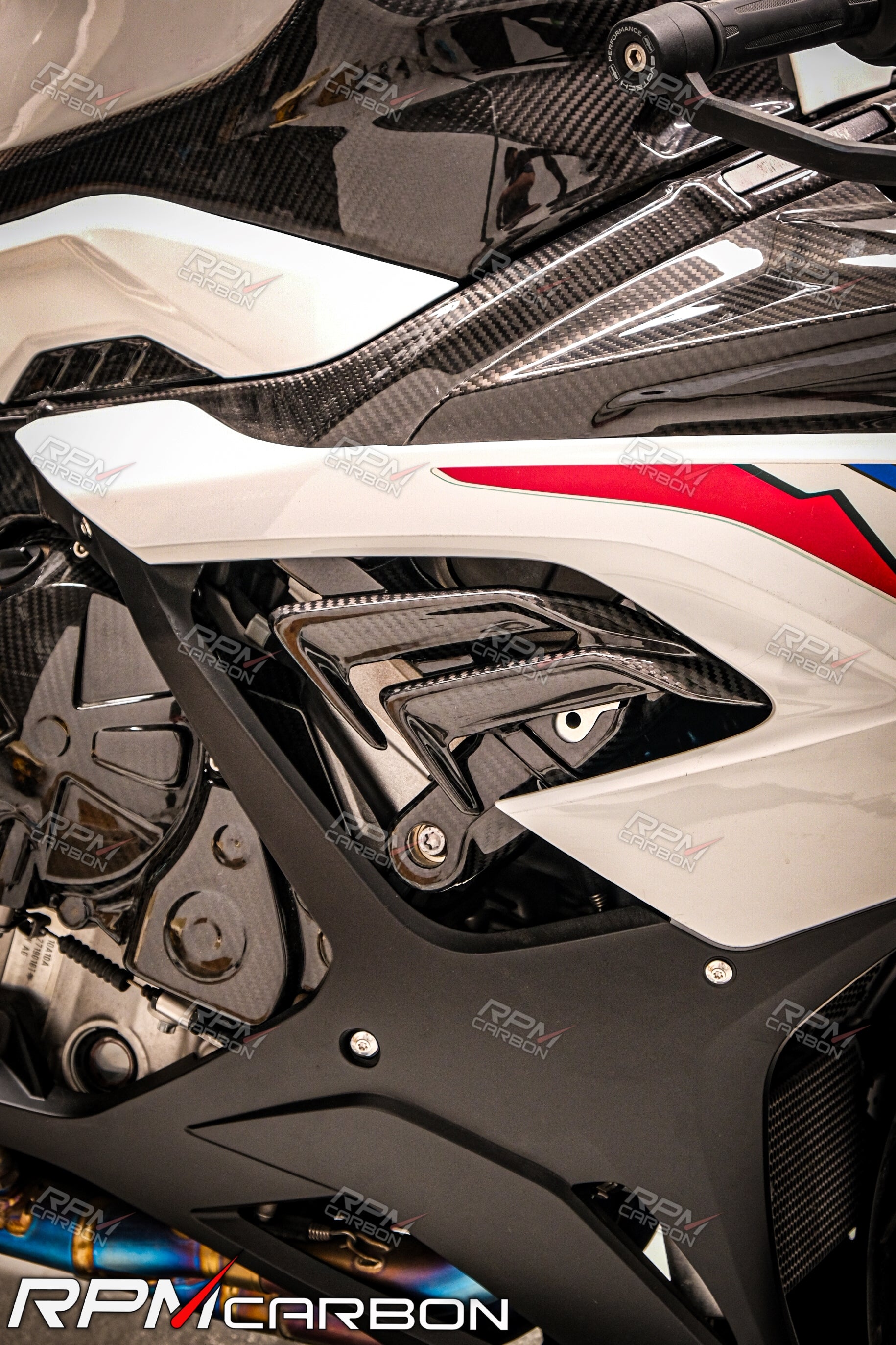 BMW S1000RR Carbon Fiber Gilles Small Side Panel