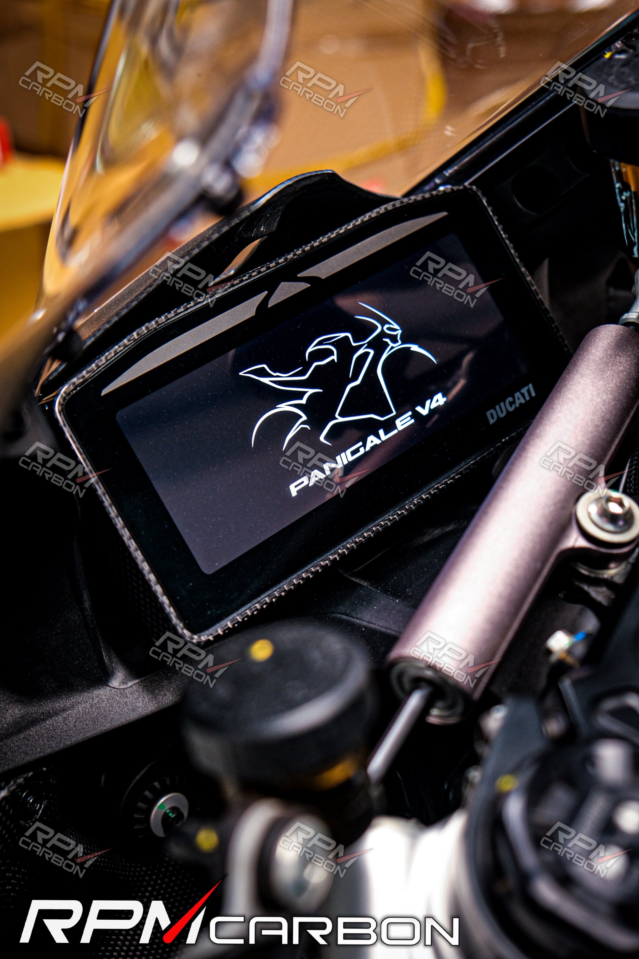 Ducati Panigale V4 Carbon Dash Cover