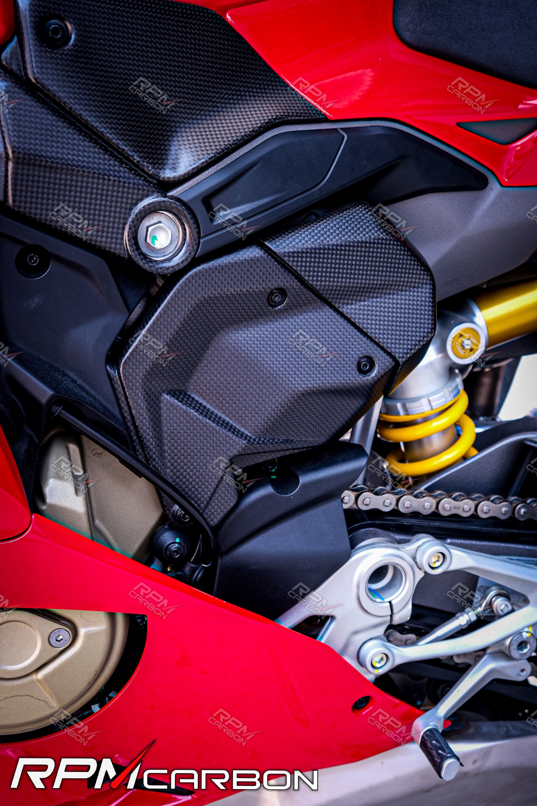 Ducati Panigale V4 / Streetfighter V4 Carbon Left Side Panel