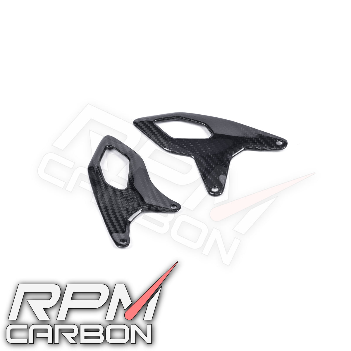 Ducati Panigale V2 / Streetfighter V2 Carbon Passenger Heel Guards