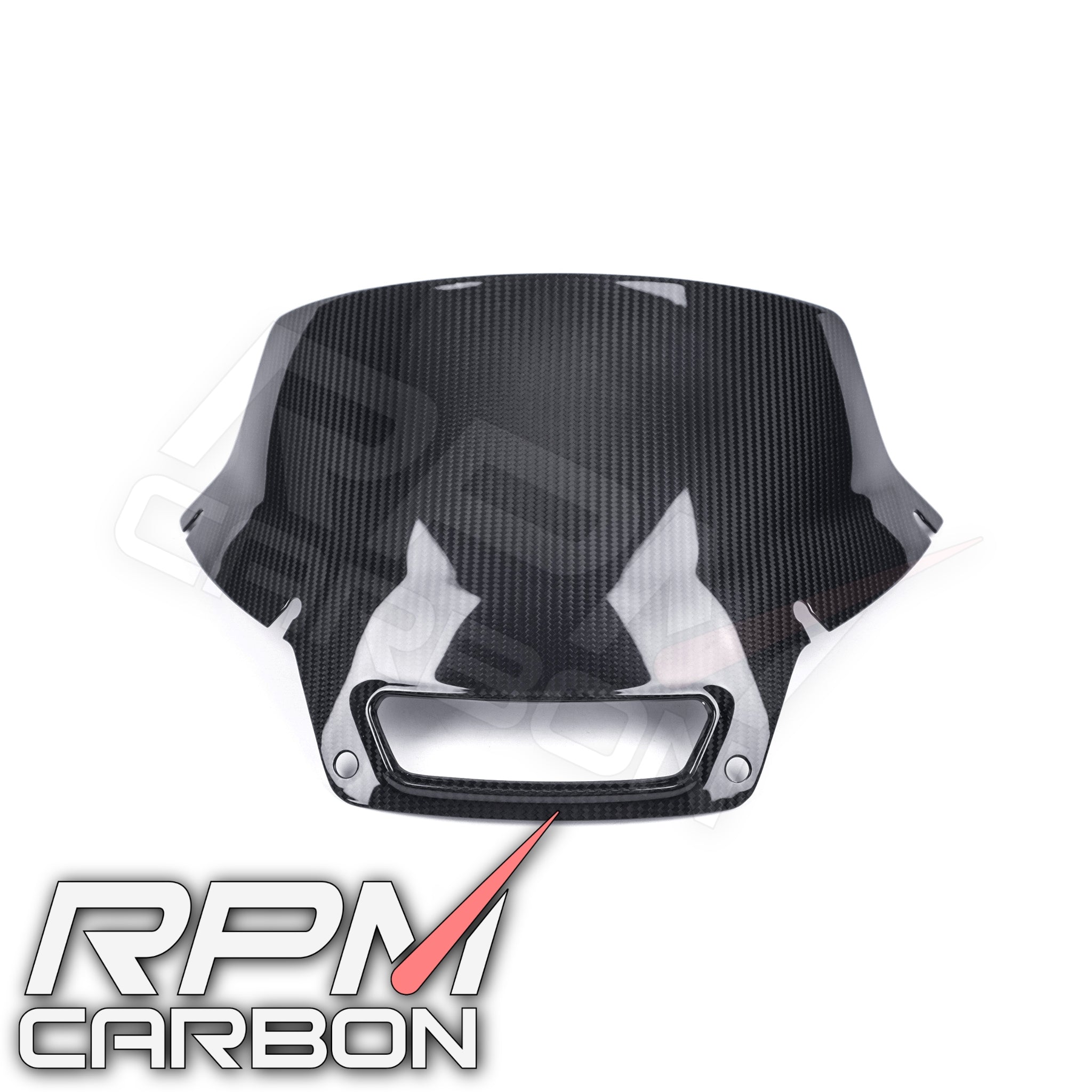 Harley Davidson Low Rider Carbon Fiber Windscreen