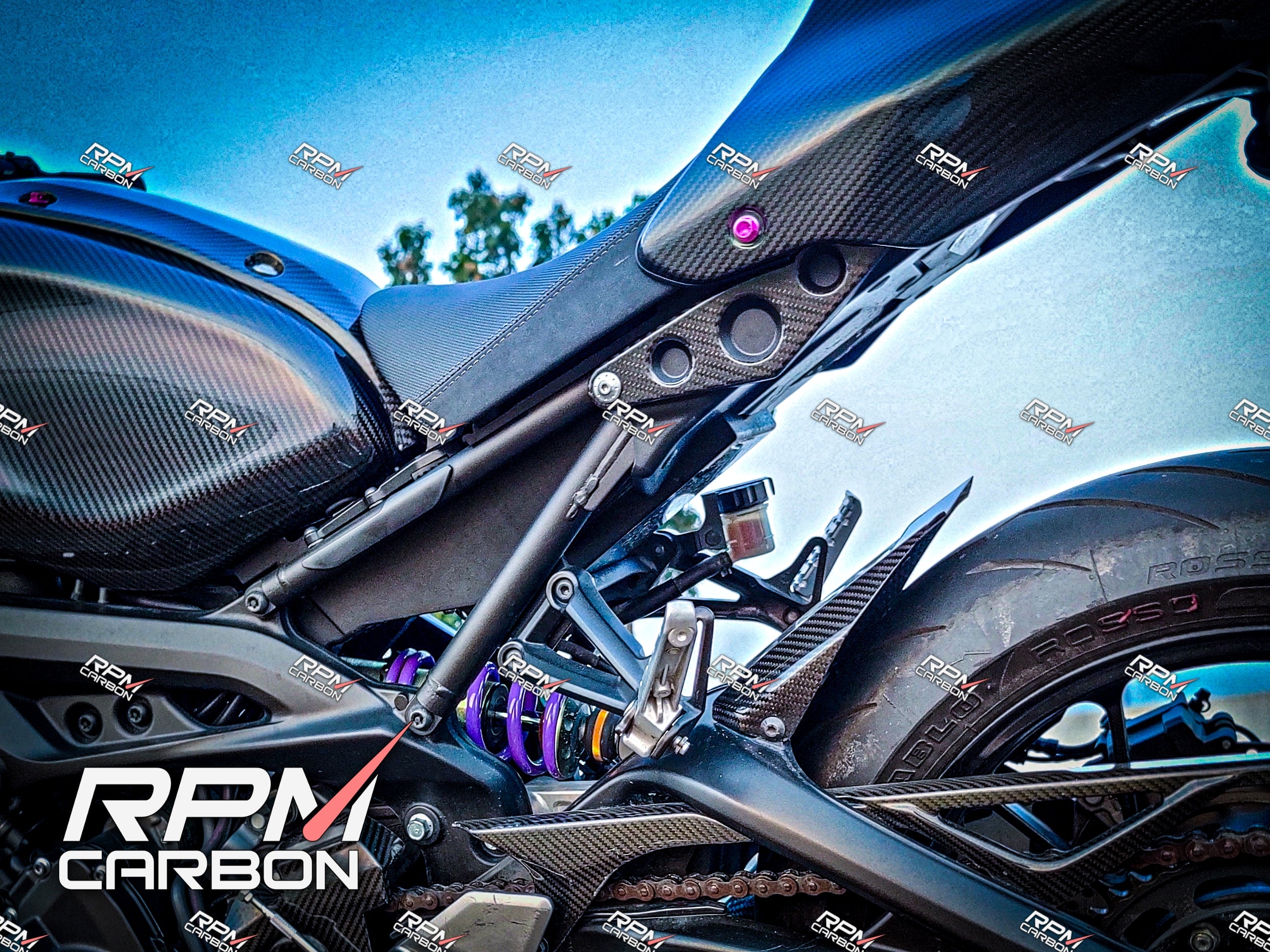 Yamaha XSR900 Rear Seat Side Panels