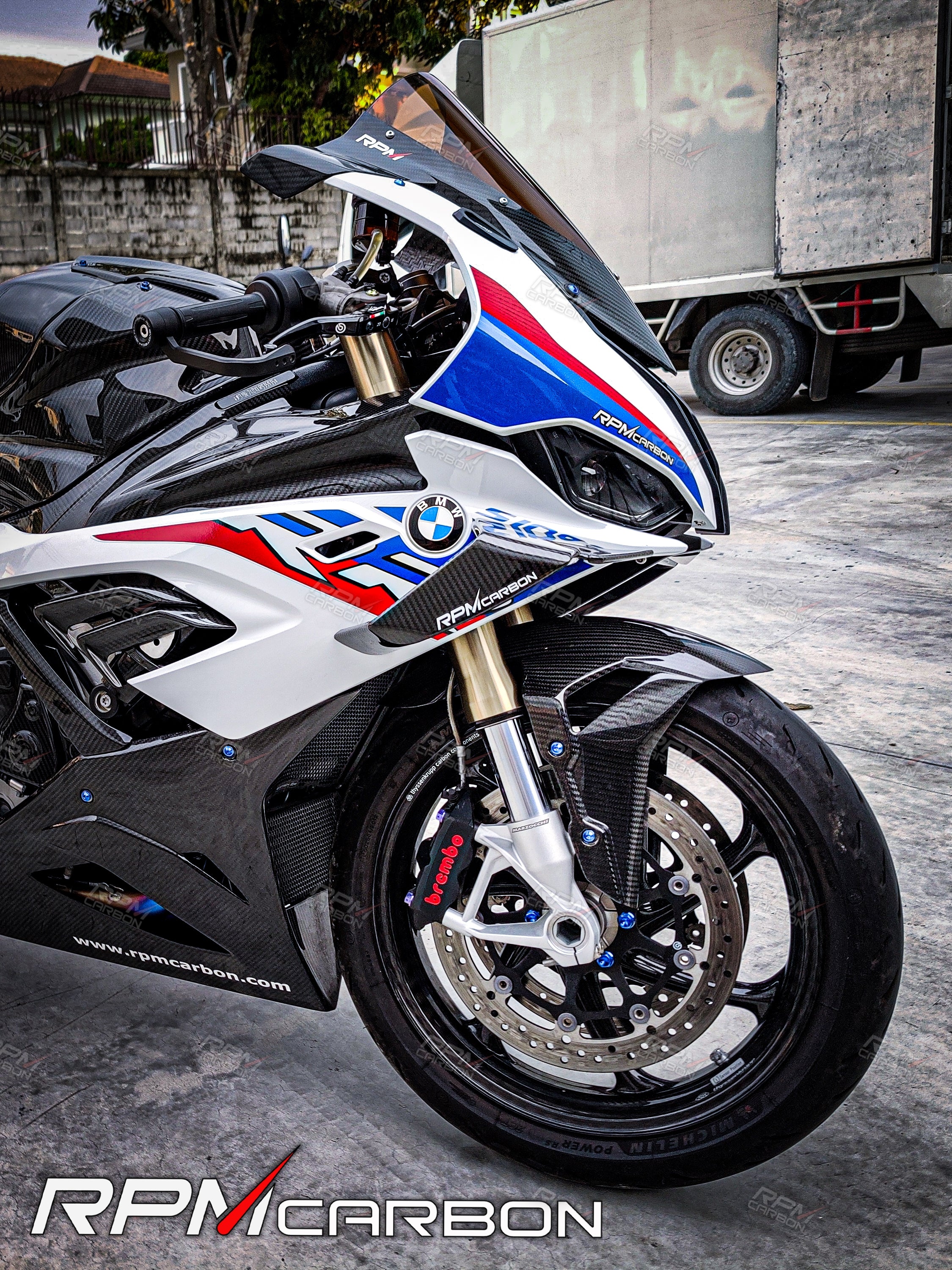 BMW M1000RR Replica Carbon Fiber Winglets for S1000RR