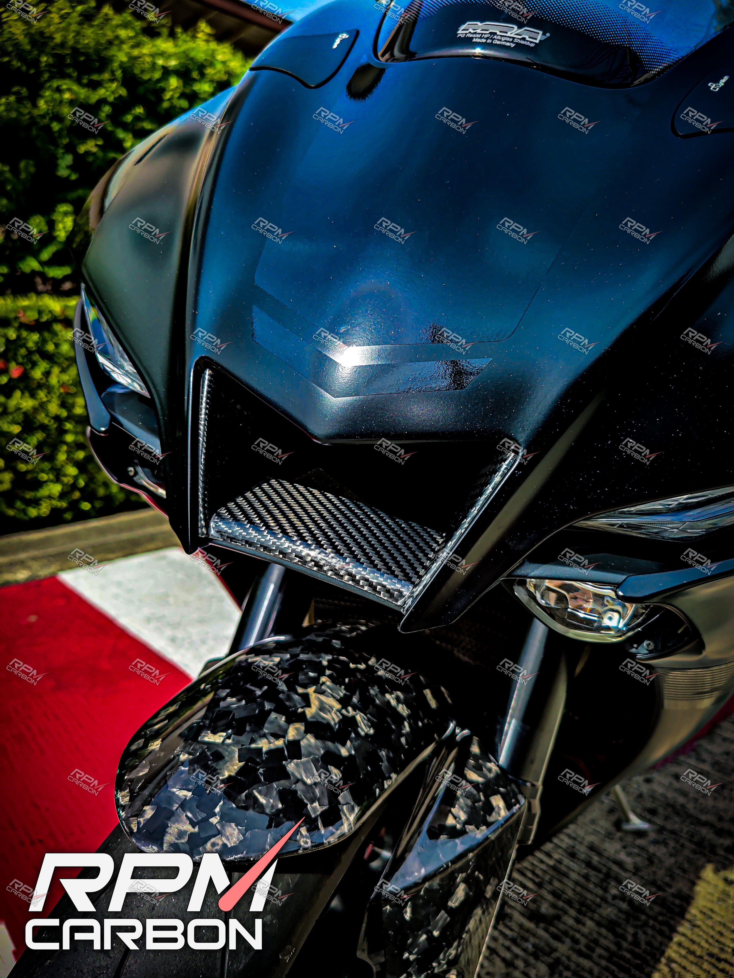 Yamaha R1 R1M 2020+ Carbon Fiber AirIntake Cover