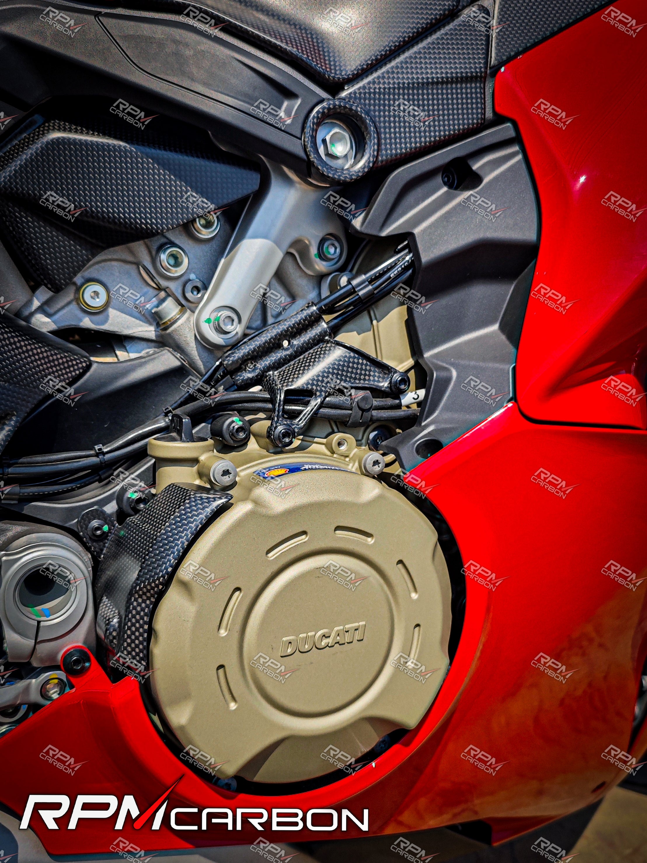 Ducati Panigale V4 Carbon Cable Holder