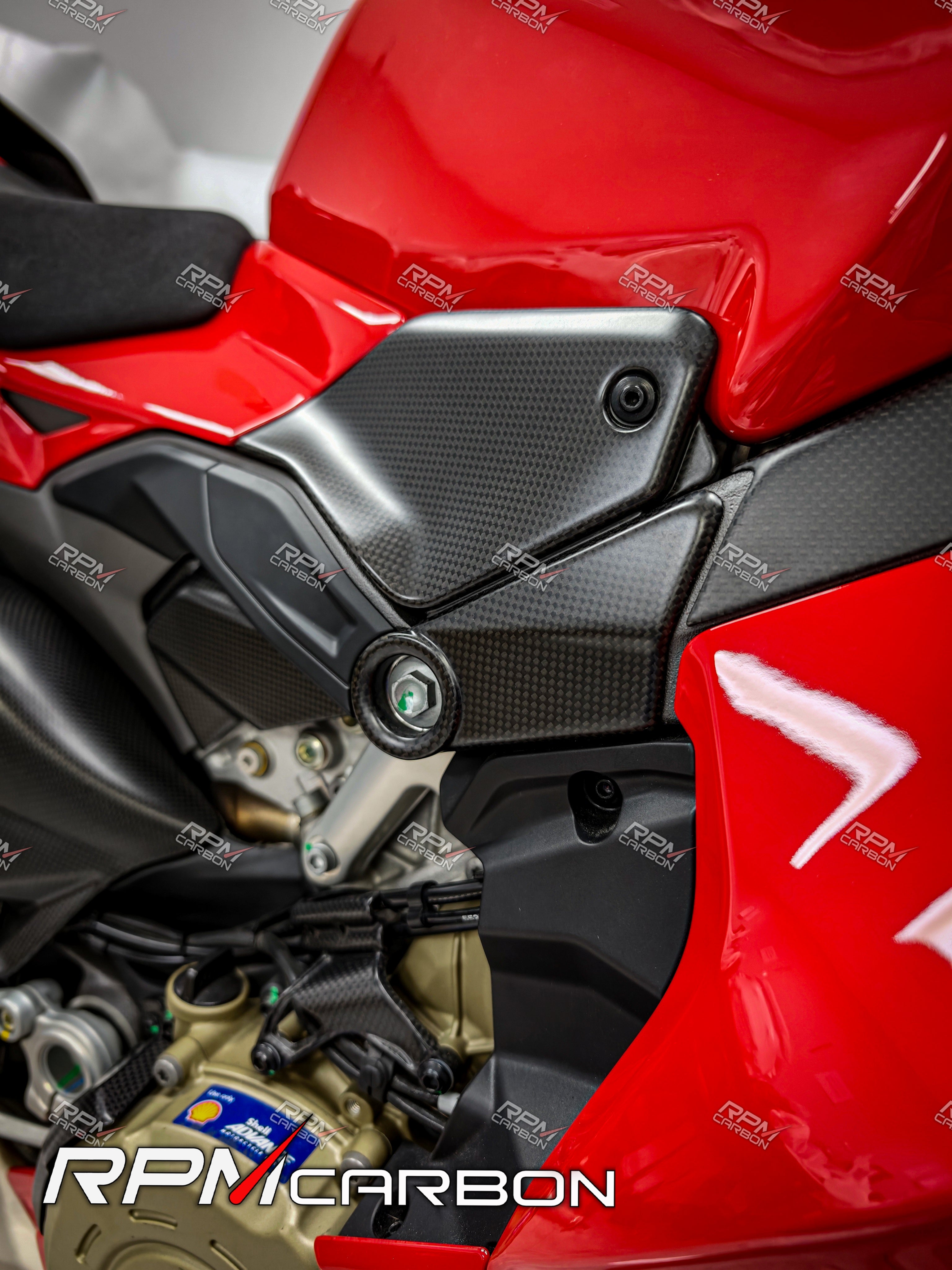 Ducati Panigale V4 / Streetfighter V4 Carbon Tank Side Panels