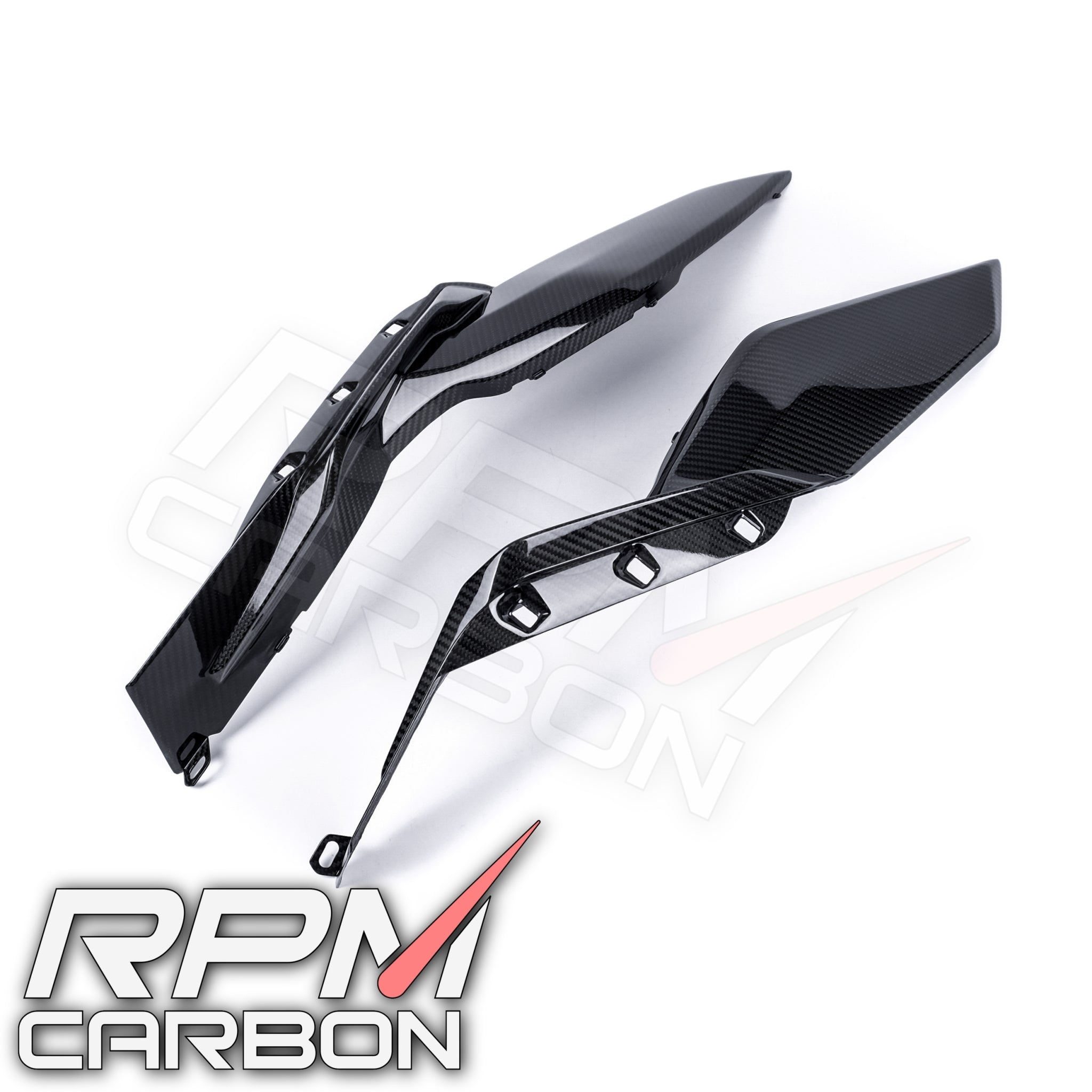 BMW S1000XR Carbon Fiber Tank Side Panels