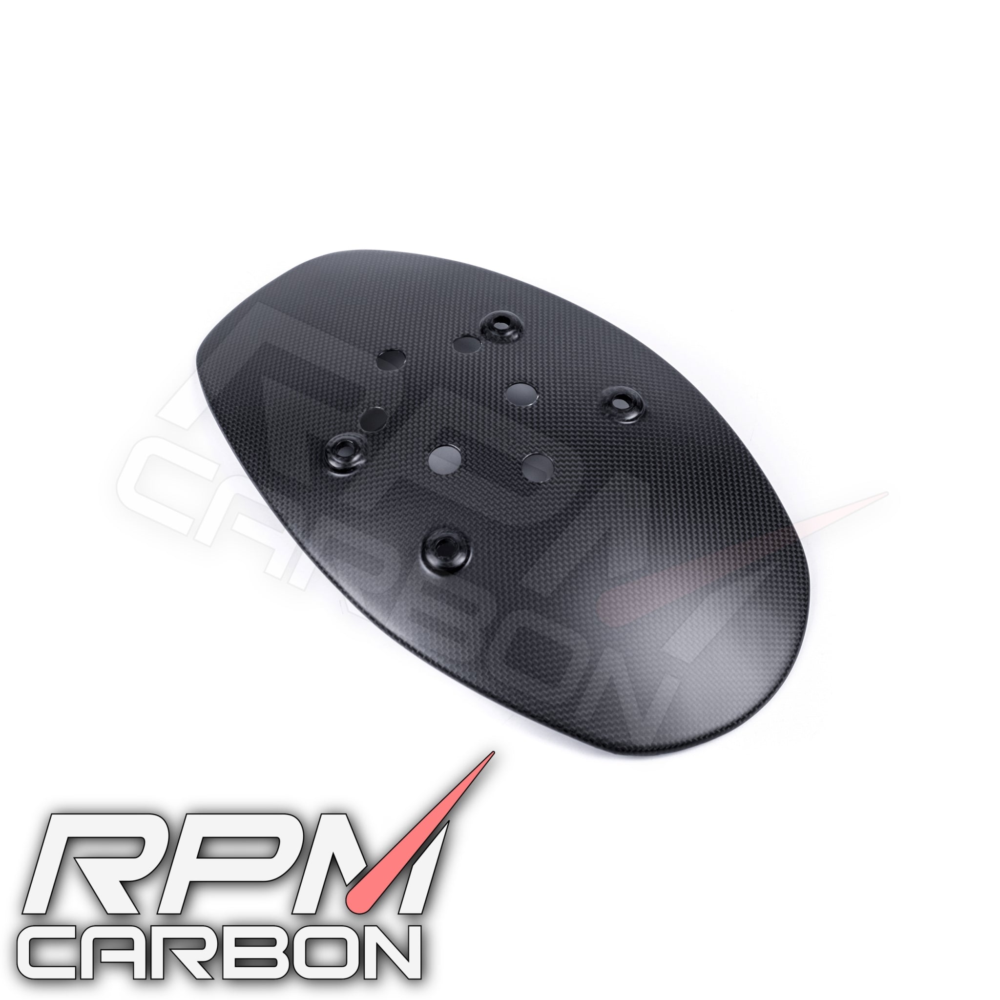 Ducati Diavel V4 1260 Carbon Fiber Splash Guard License Holder