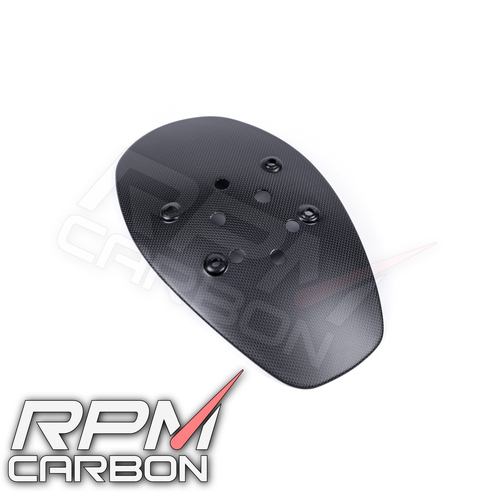 Ducati Diavel V4 1260 Carbon Fiber Splash Guard License Holder