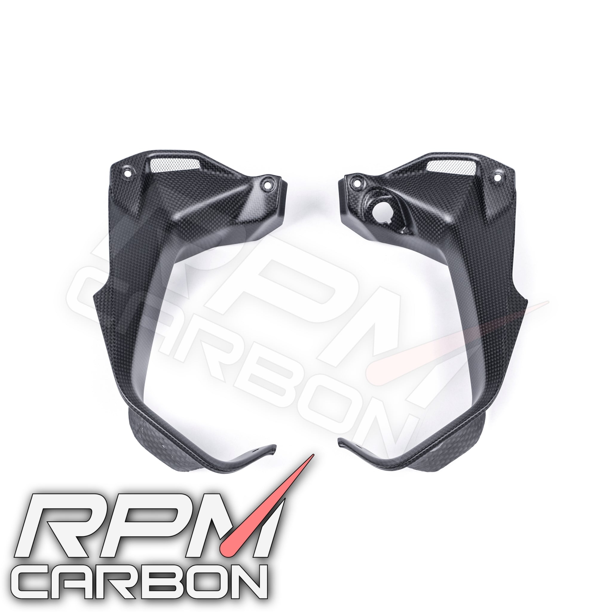 Ducati Multistrada V4 Carbon Fiber Dash Side Covers
