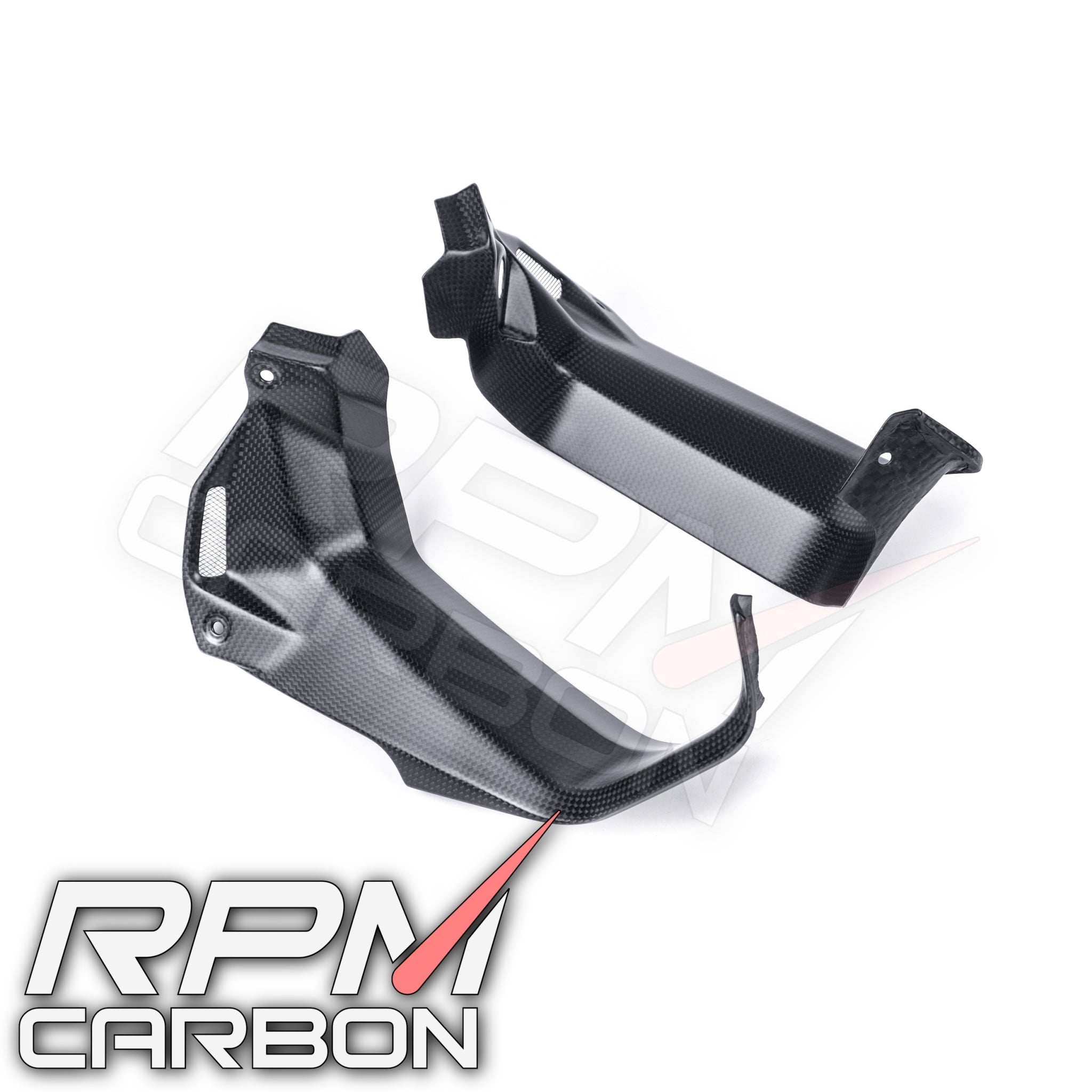 Ducati Multistrada V4 Carbon Fiber Dash Side Covers