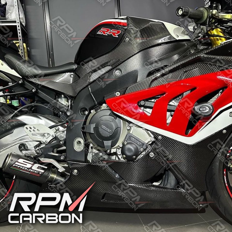 BMW S1000RR HP4 Carbon Fiber Belly Pan Racing