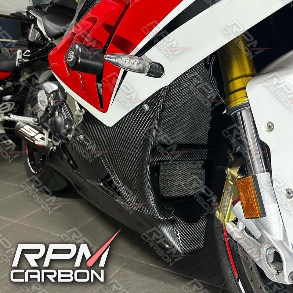 BMW S1000RR HP4 Carbon Fiber Belly Pan Racing