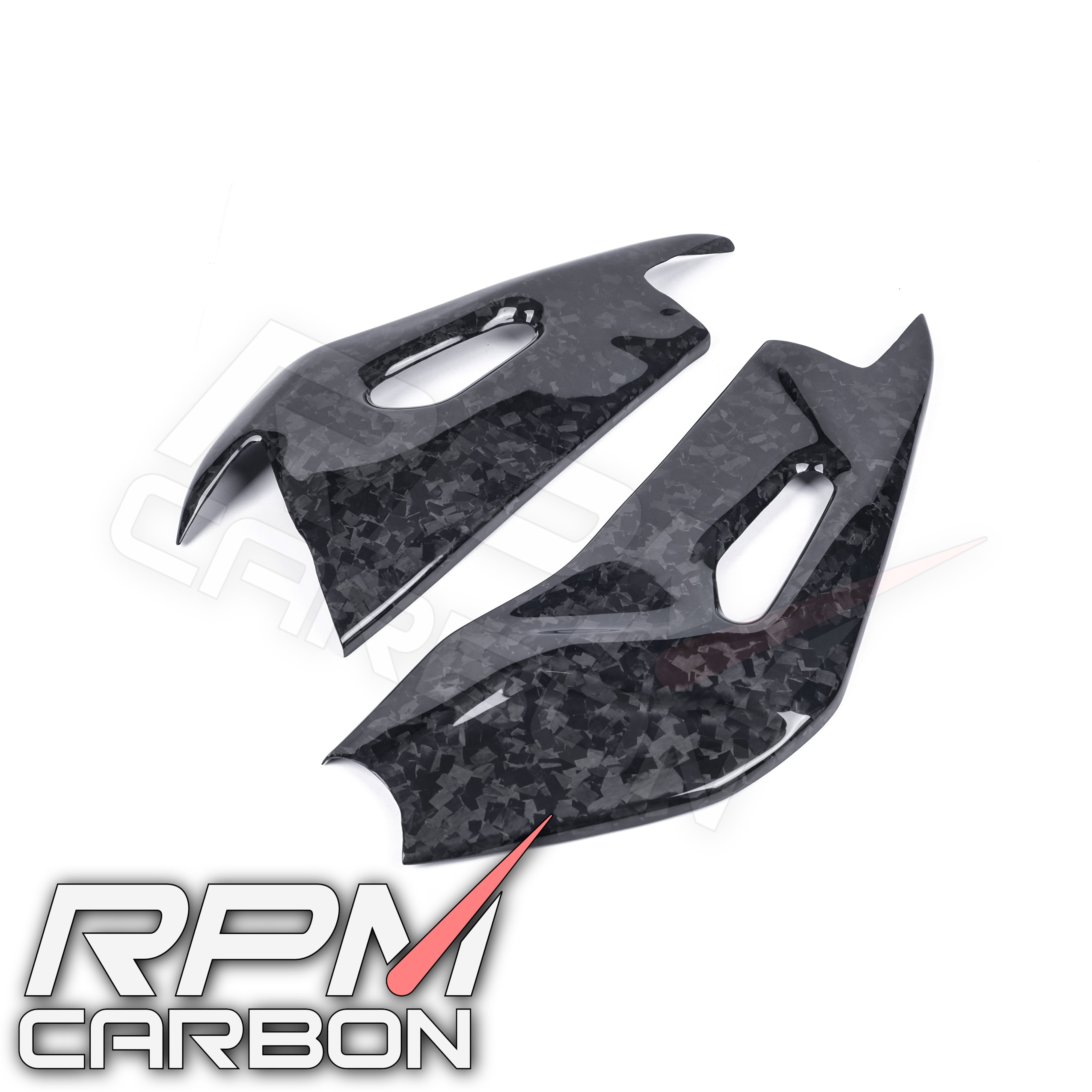 Aprilia RSV4/Tuono Carbon Fiber Swingarm Covers Protectors