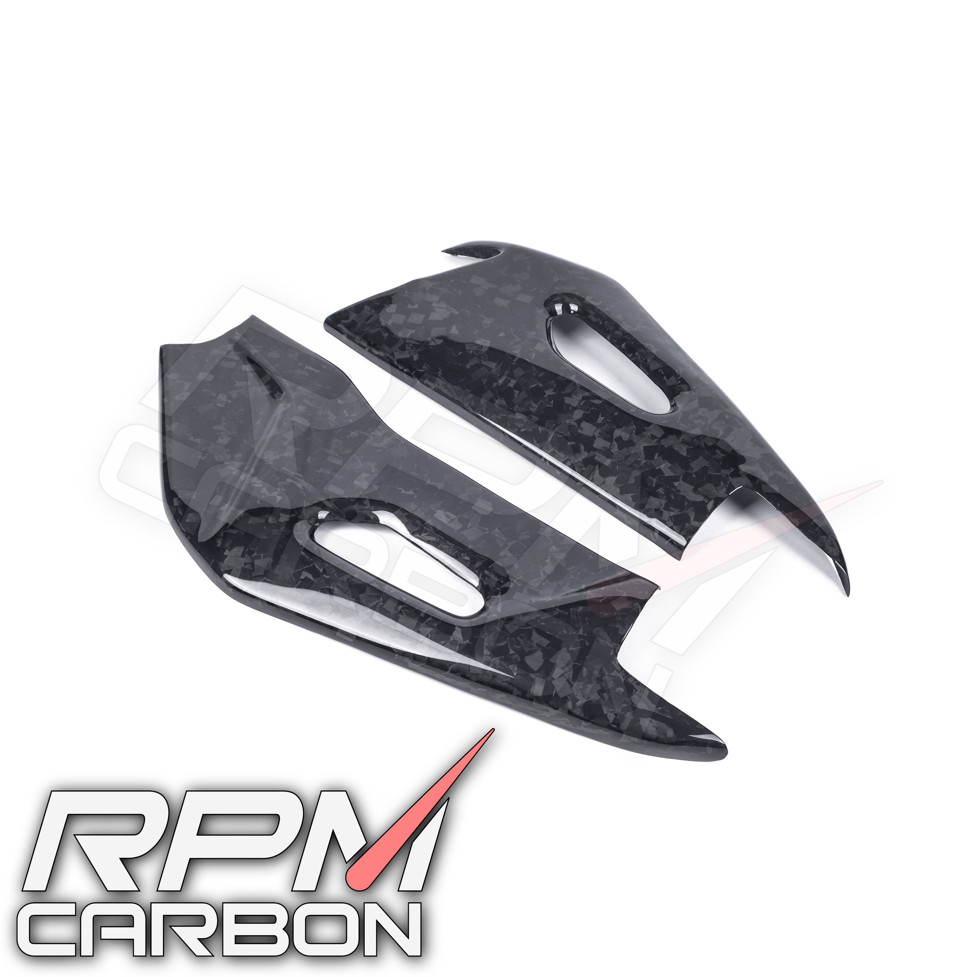 Aprilia RSV4/Tuono Carbon Fiber Swingarm Covers Protectors