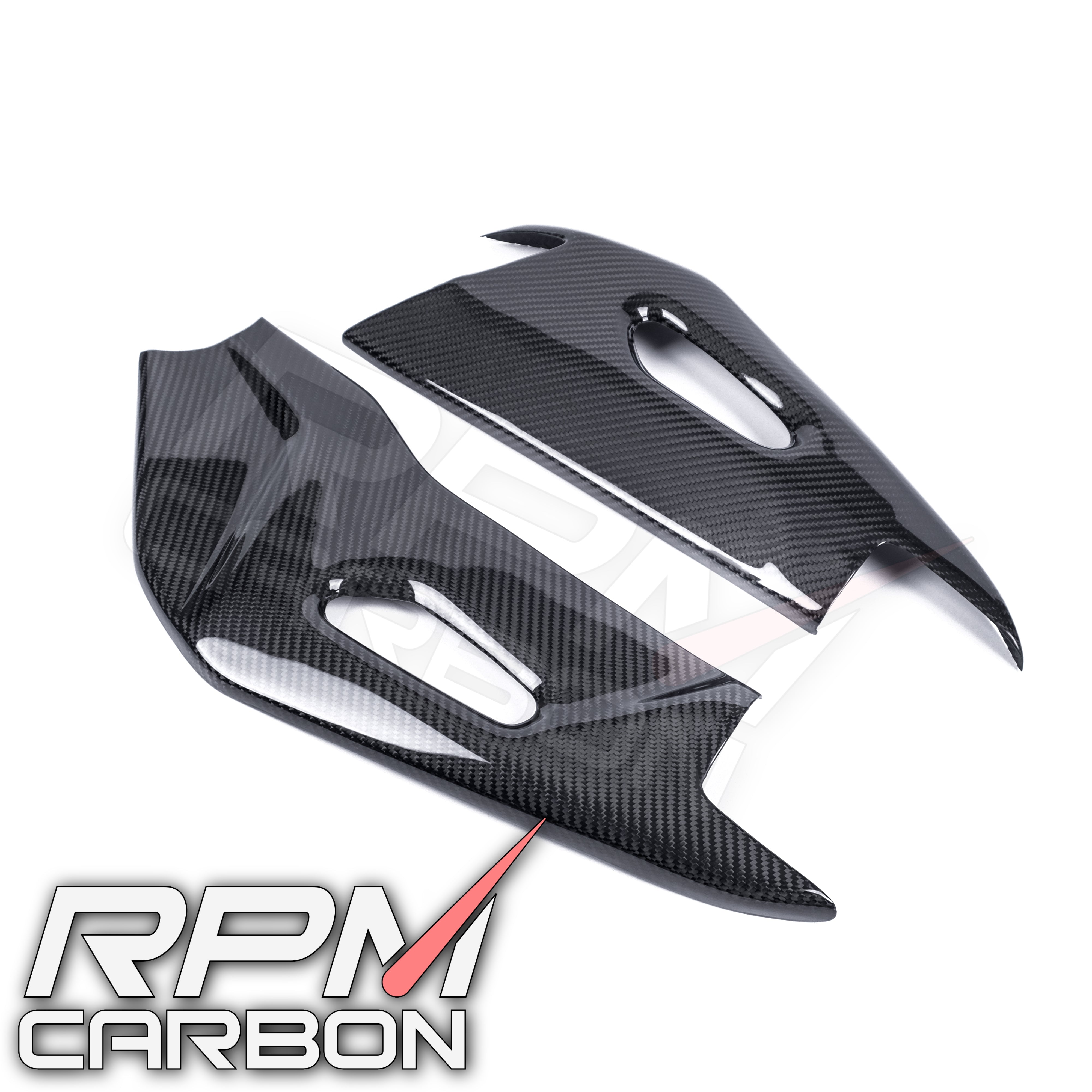 Aprilia RSV4/Tuono Carbon Fiber Swingarm Covers Protectors