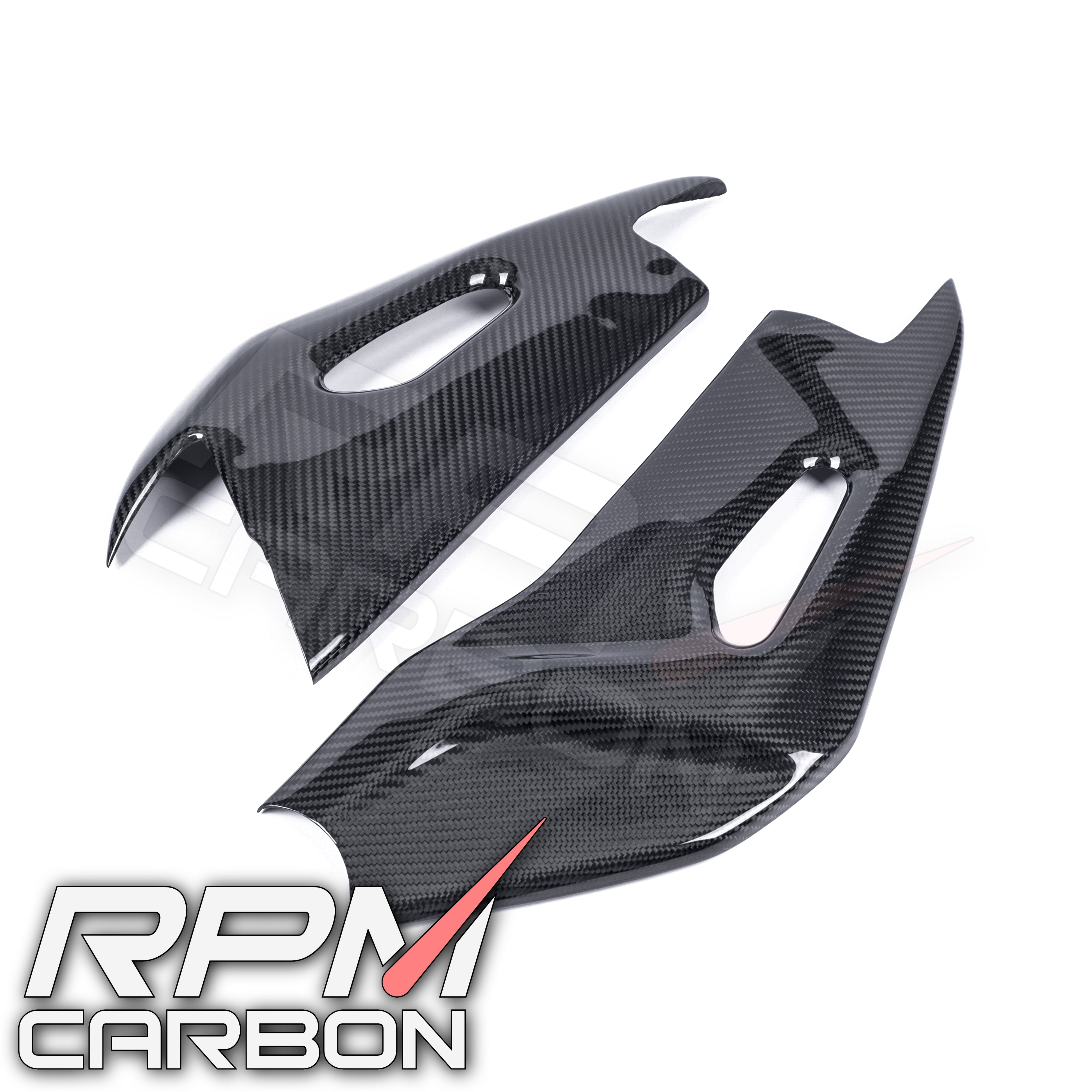 Aprilia RSV4/Tuono Carbon Fiber Swingarm Covers Protectors