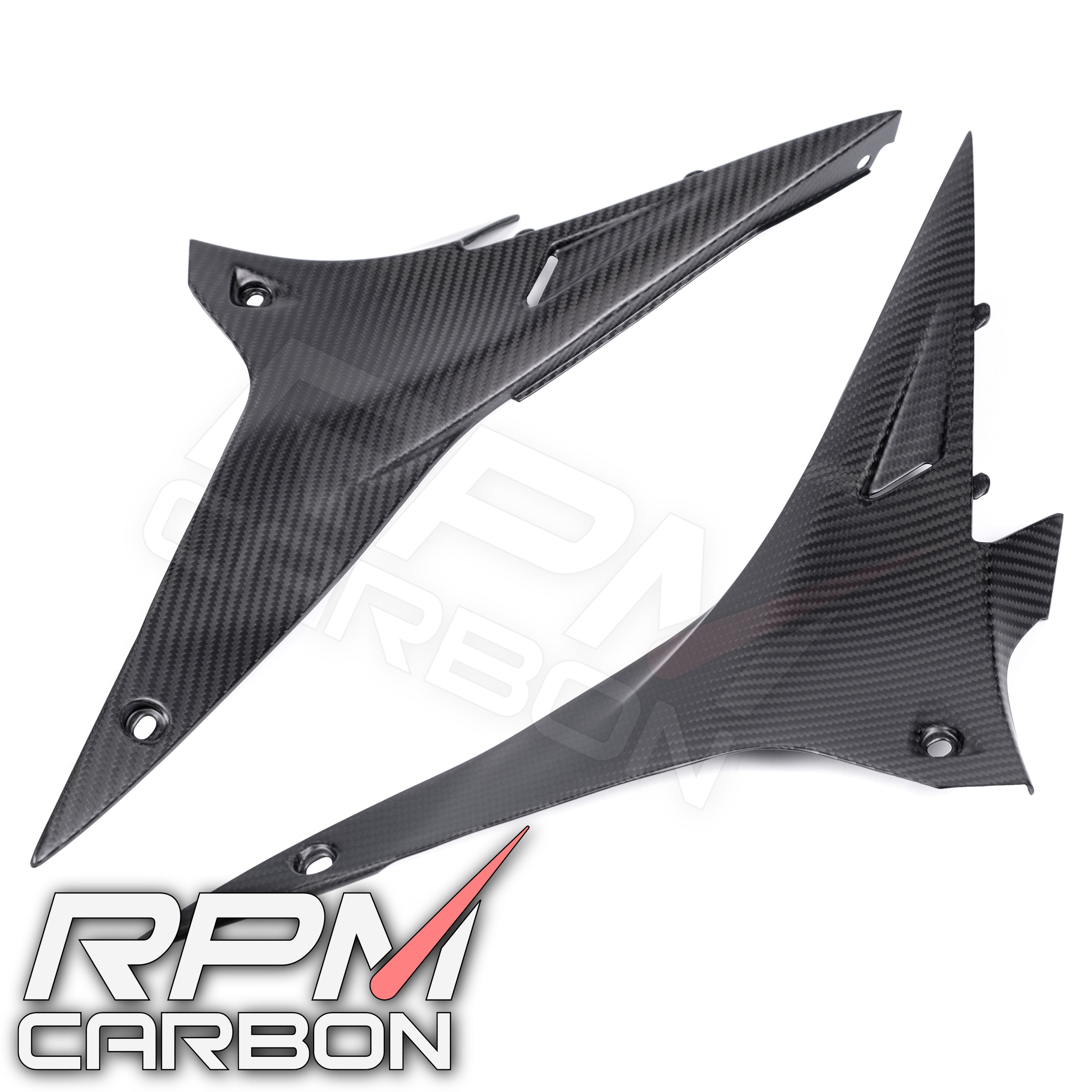 Aprilia RSV4/Tuono Seitenteile des Hilfsrahmens aus Kohlefaser