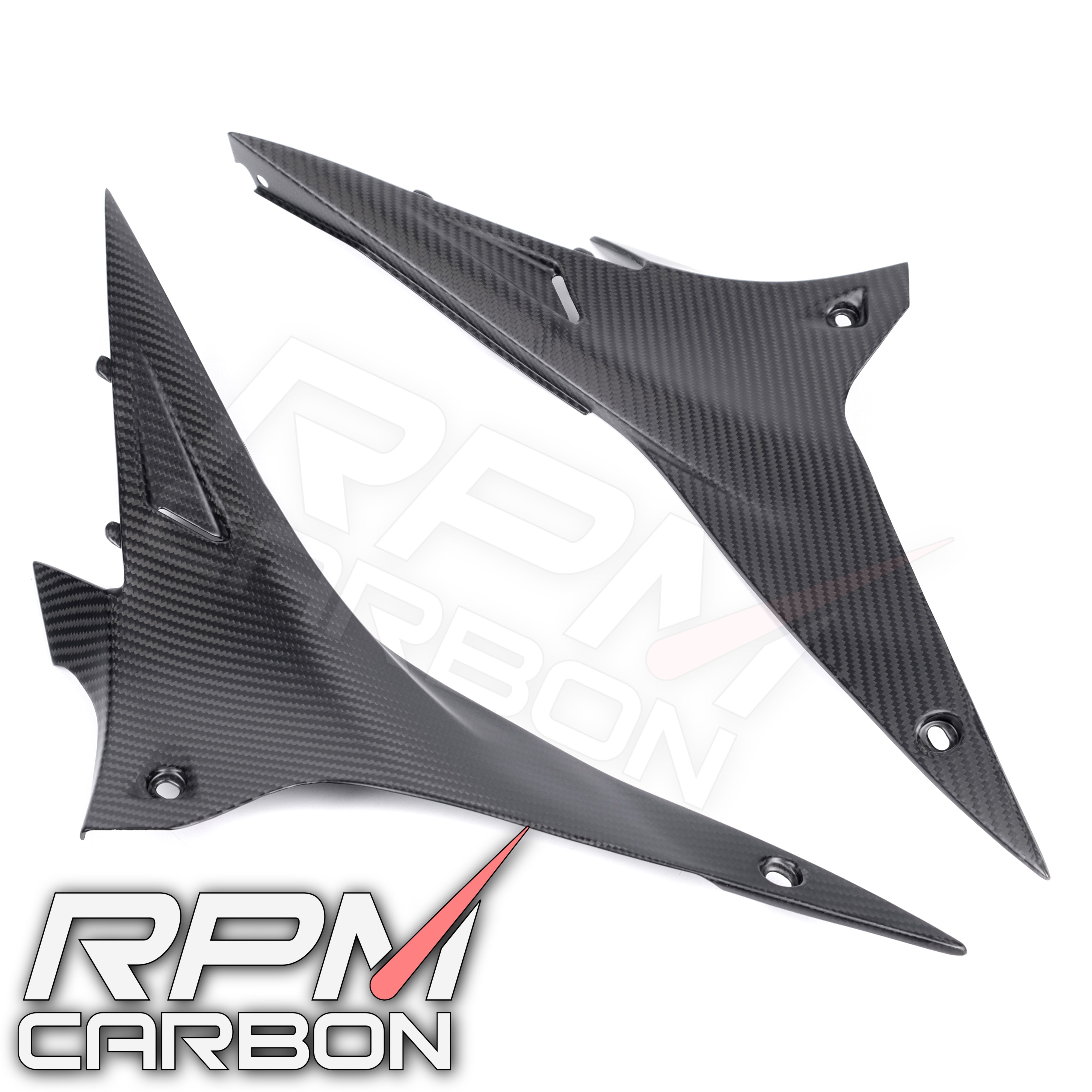 Aprilia RSV4/Tuono Seitenteile des Hilfsrahmens aus Kohlefaser