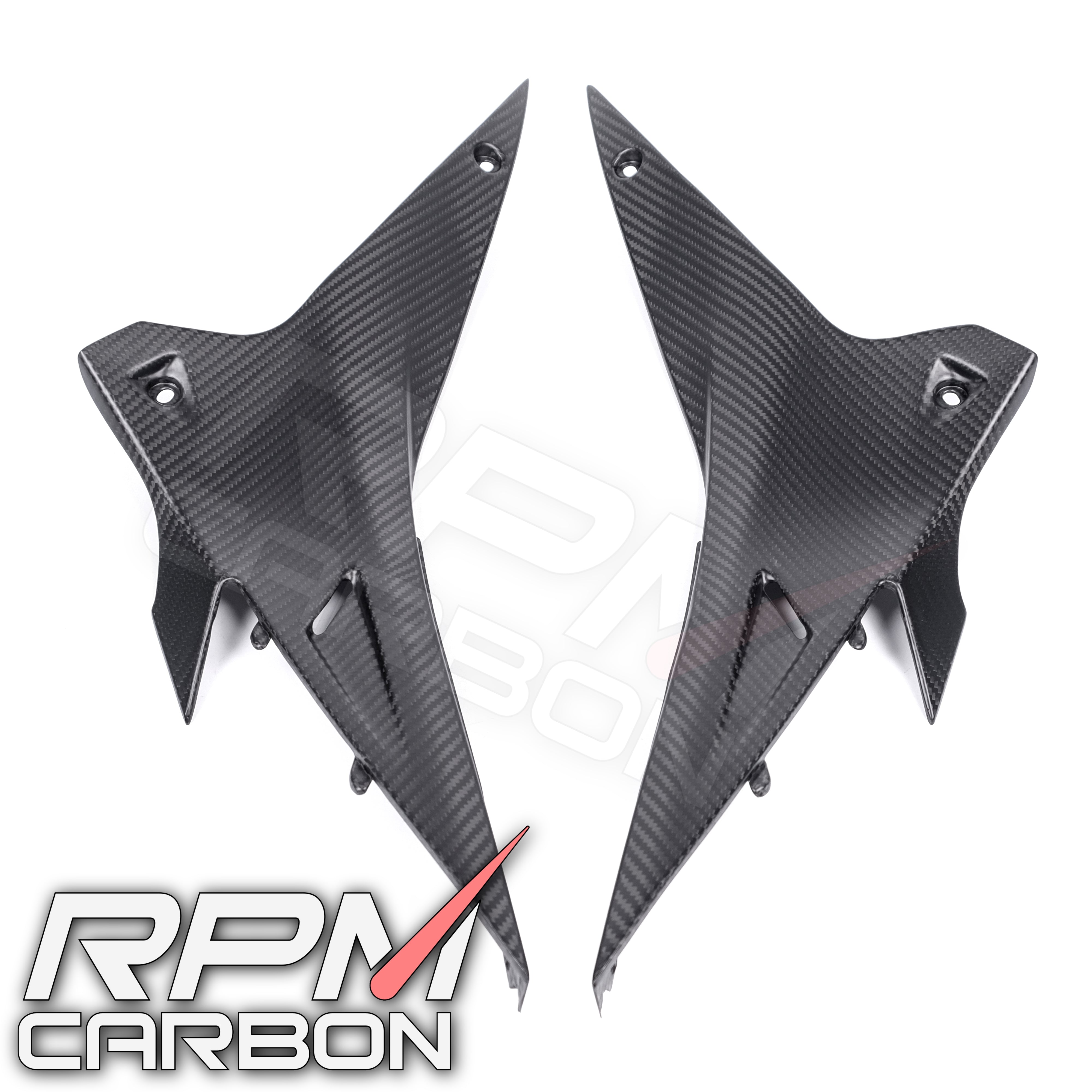 Aprilia RSV4/Tuono Seitenteile des Hilfsrahmens aus Kohlefaser