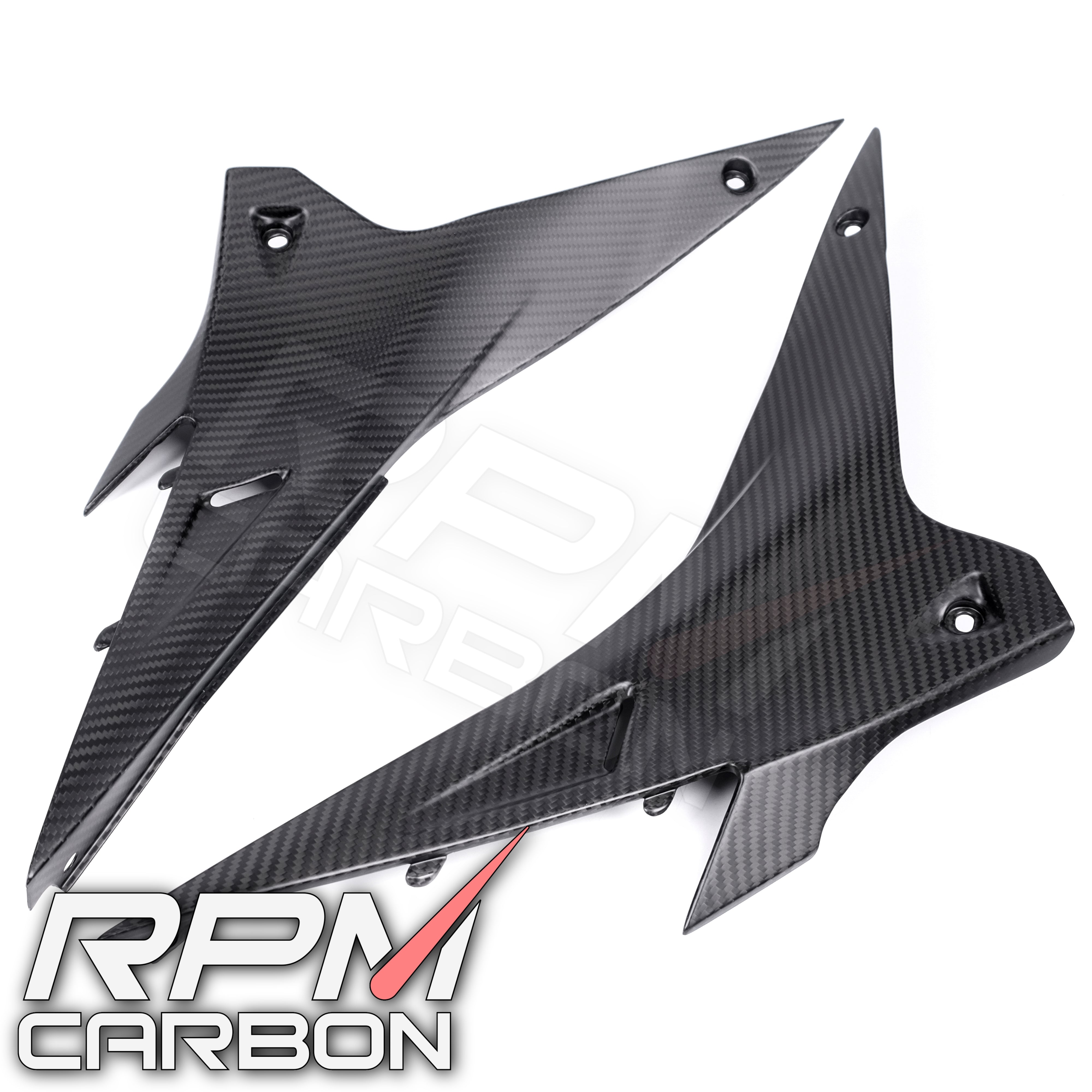 Aprilia RSV4/Tuono Seitenteile des Hilfsrahmens aus Kohlefaser